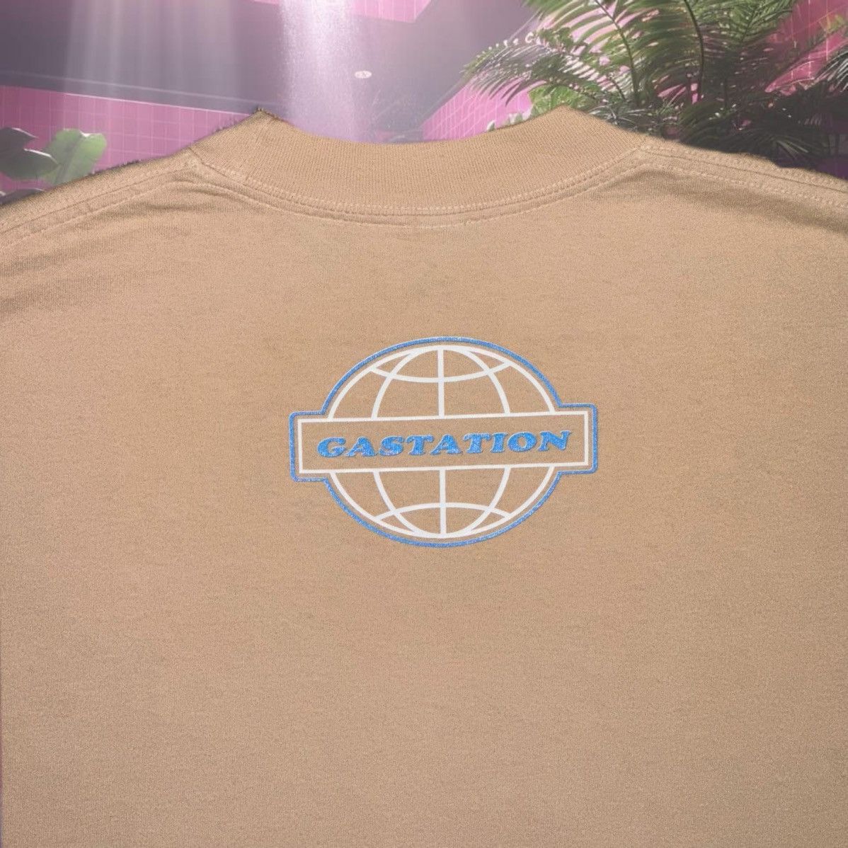 Other Gas Station LA - Essential Oversized Tee in Beige Size US S / EU 44-46 / 1 - 3 Thumbnail