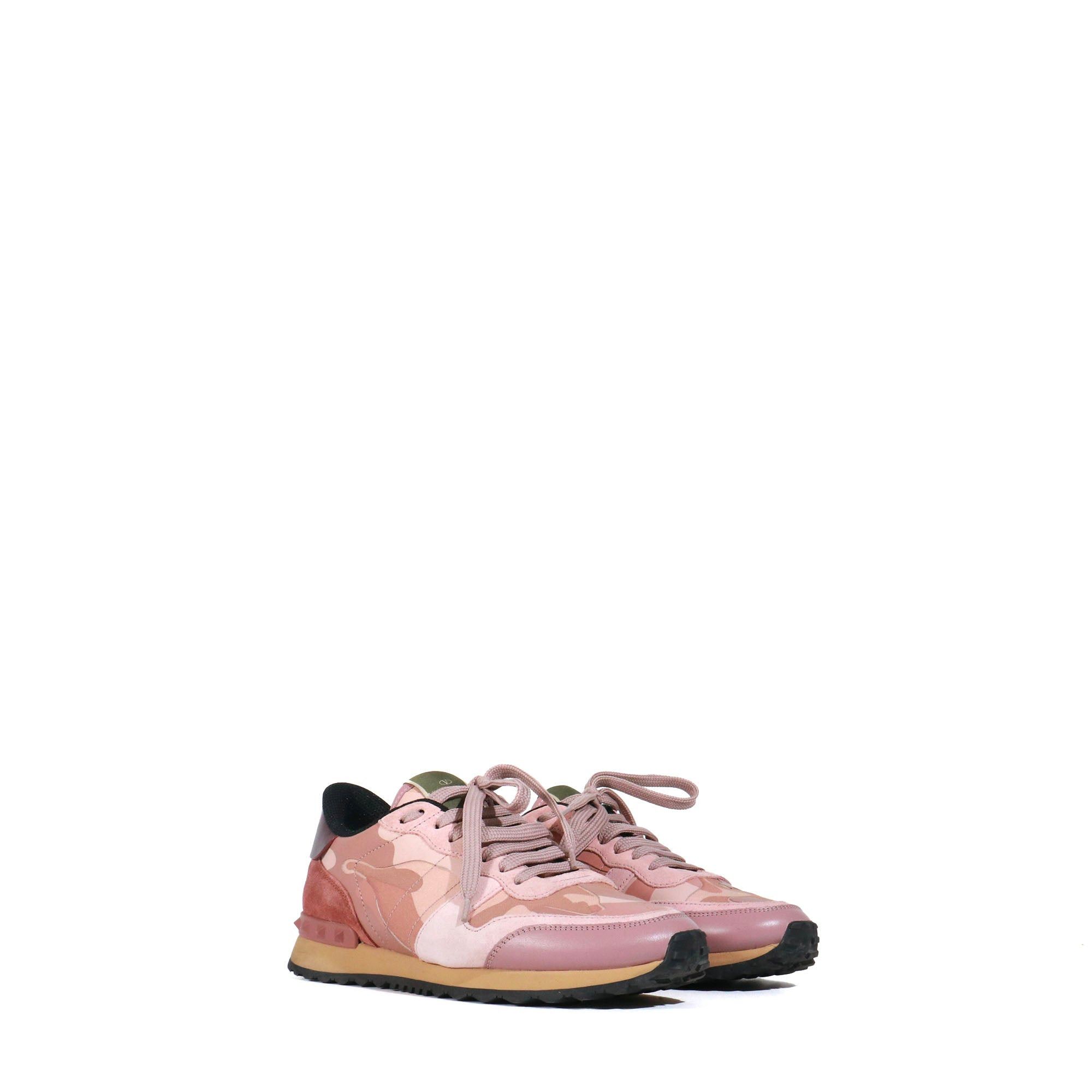 Valentino sneaker camouflage pink authentic rosa