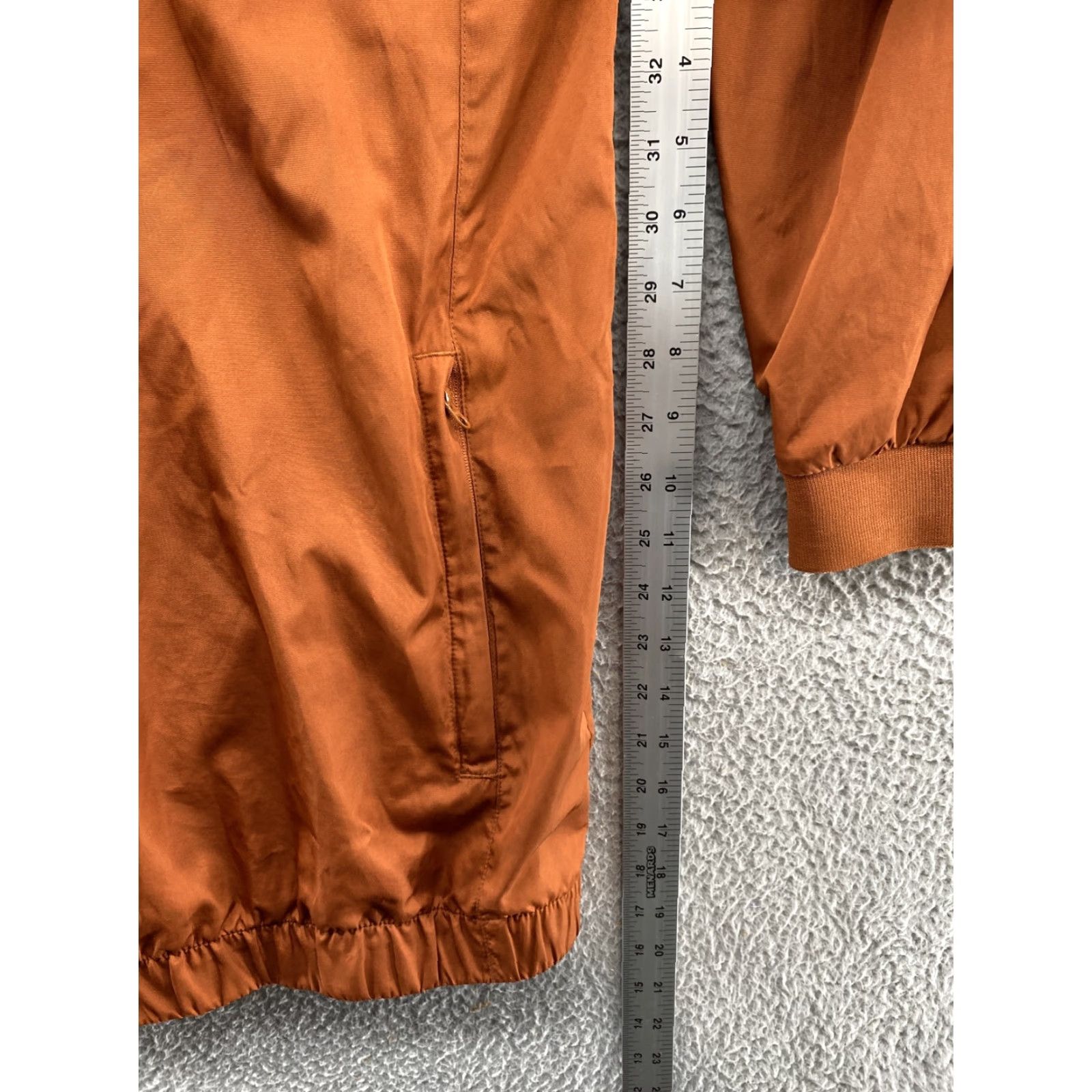Footjoy FootJoy Mens Jacket Windbreaker Golf 2XL Orange Lightweight Full Zip Pockets Breathable Water Resistant Vintage No Size US XXL / EU 58 / 5 - 6 Thumbnail