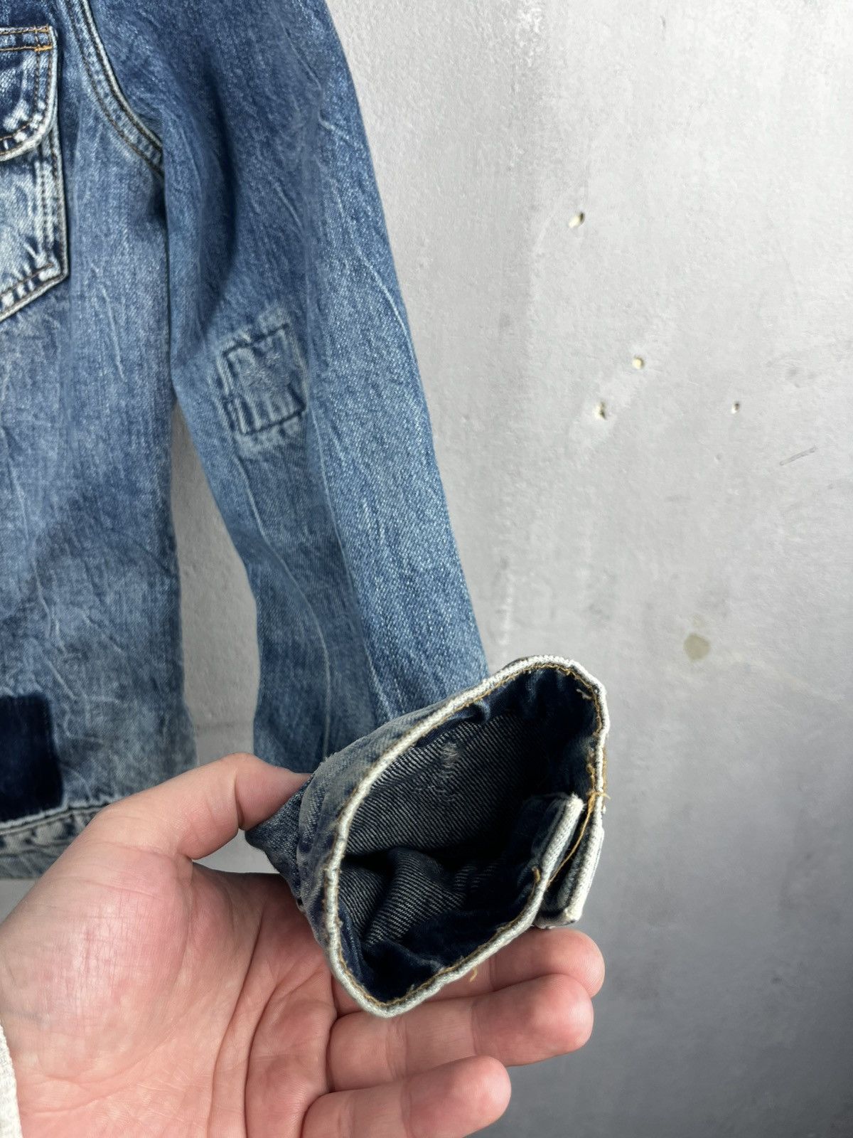 Allsaints Allsaints denim distressed jacket Size US M / EU 48-50 / 2 - 10 Thumbnail