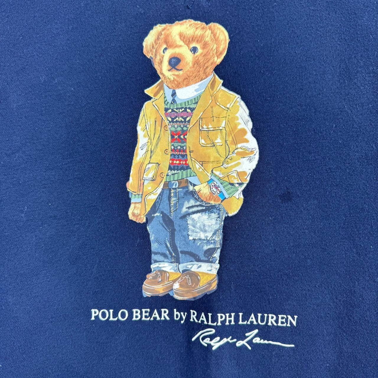 Polo Ralph Lauren Polo Ralph Lauren Polo Bear Sweatshirt Navy Blue Mens Size S Size US S / EU 44-46 / 1 - 3 Thumbnail