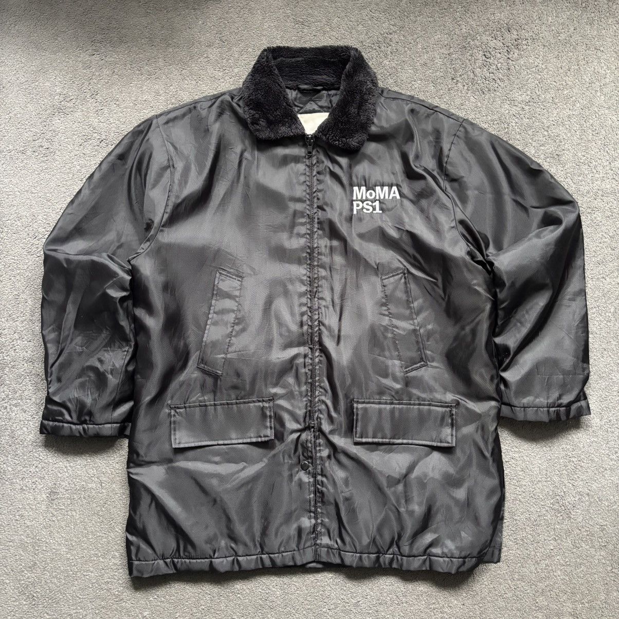 MoMA MoMA PS1 Museum Of Modern Art 90s Parka Bomber Fur Collar Size US L / EU 52-54 / 3 - 9 Thumbnail