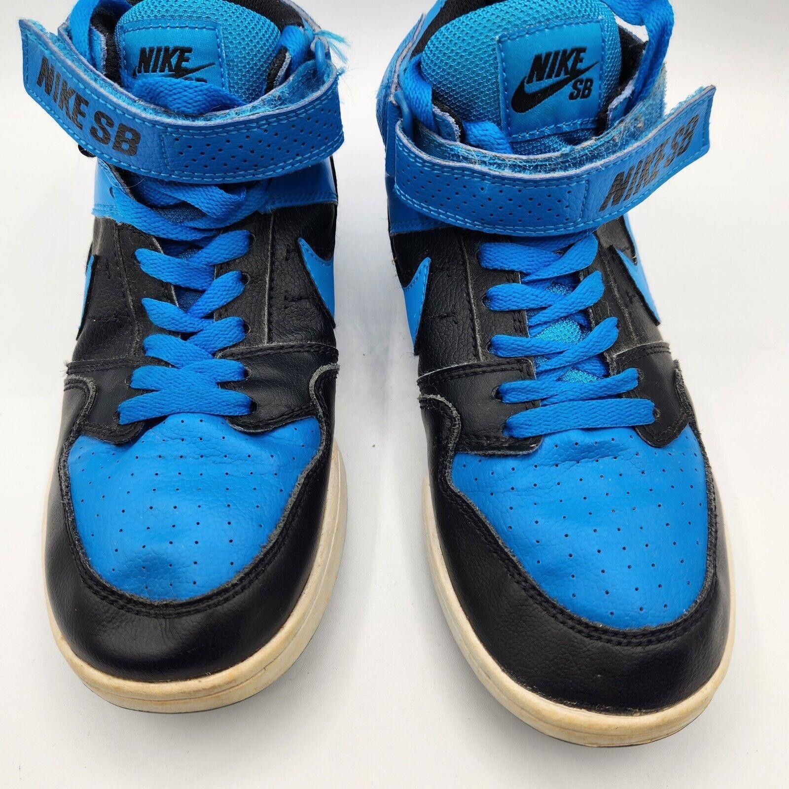 Nike Nike SB Mogan Mid 2 Boys Size 5Y Blue Black Size US 5 / EU 37 - 3 Thumbnail