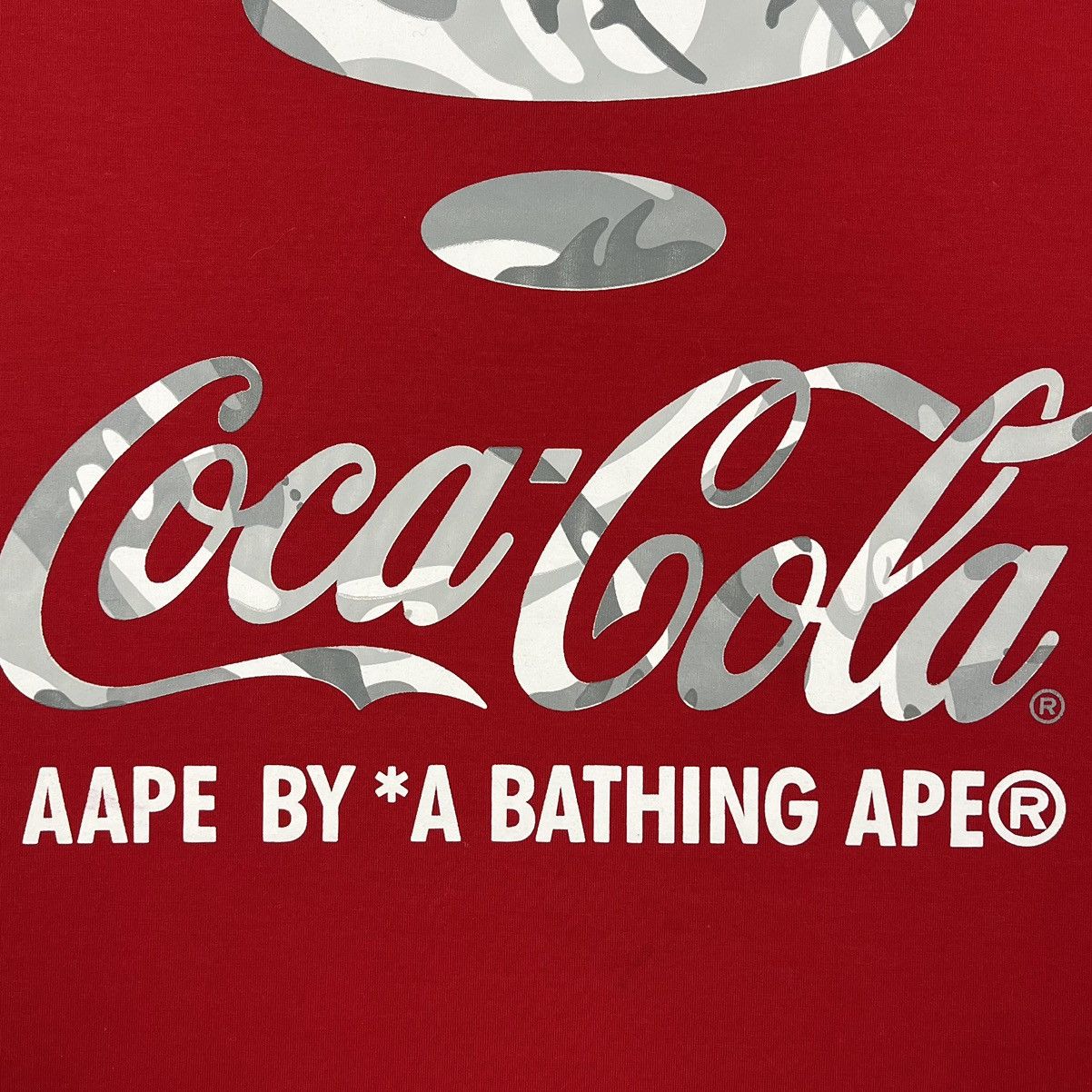 Aape BAPE A Bathing APE x Coca Cola big logo tee Size US L / EU 52-54 / 3 - 3 Thumbnail