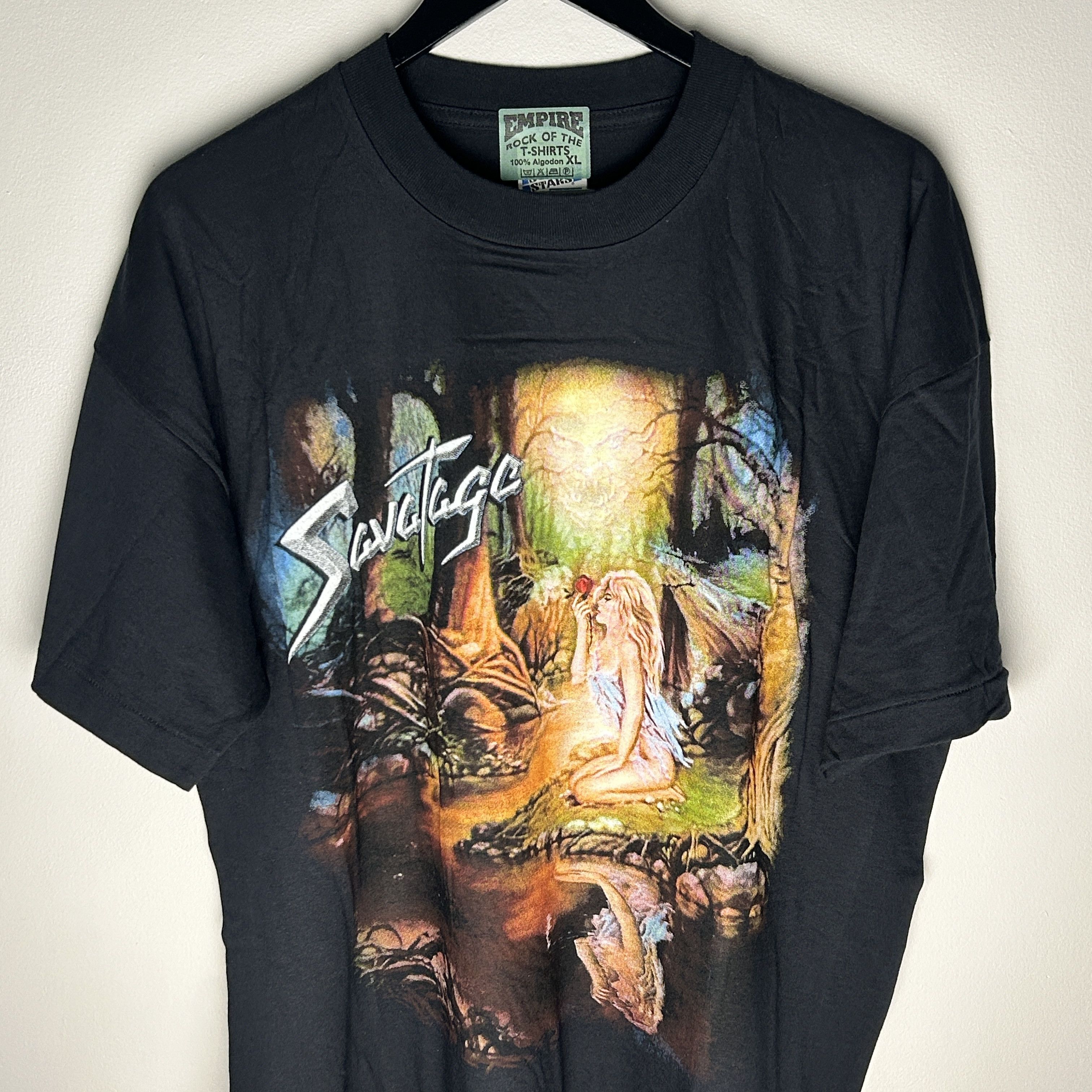 Band Tees Vintage Savatage Edge Of Thorns 90’s Band T-shirt Size US XL / EU 56 / 4 - 3 Thumbnail