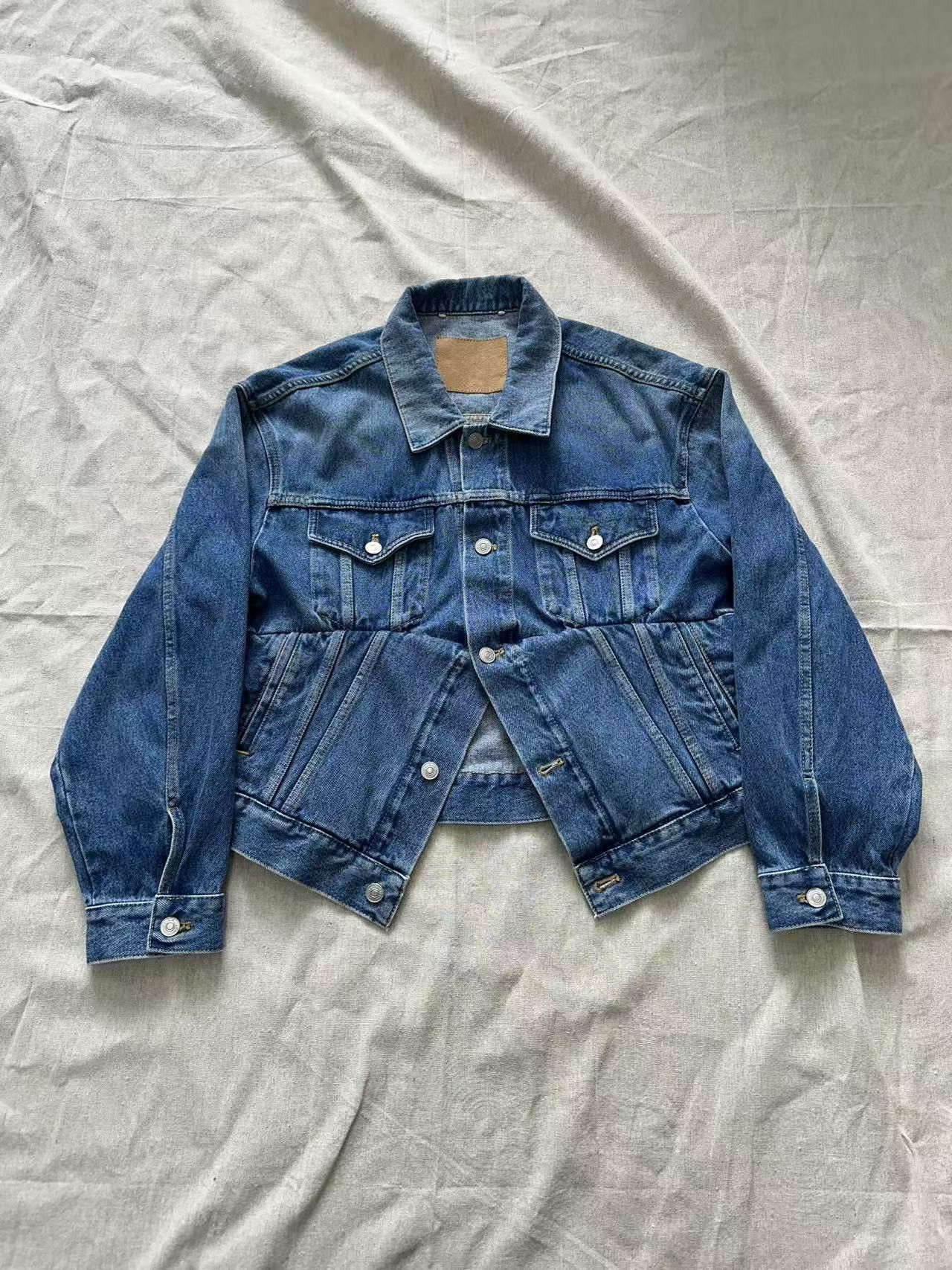 Balenciaga Swing Denim Jacket | Grailed