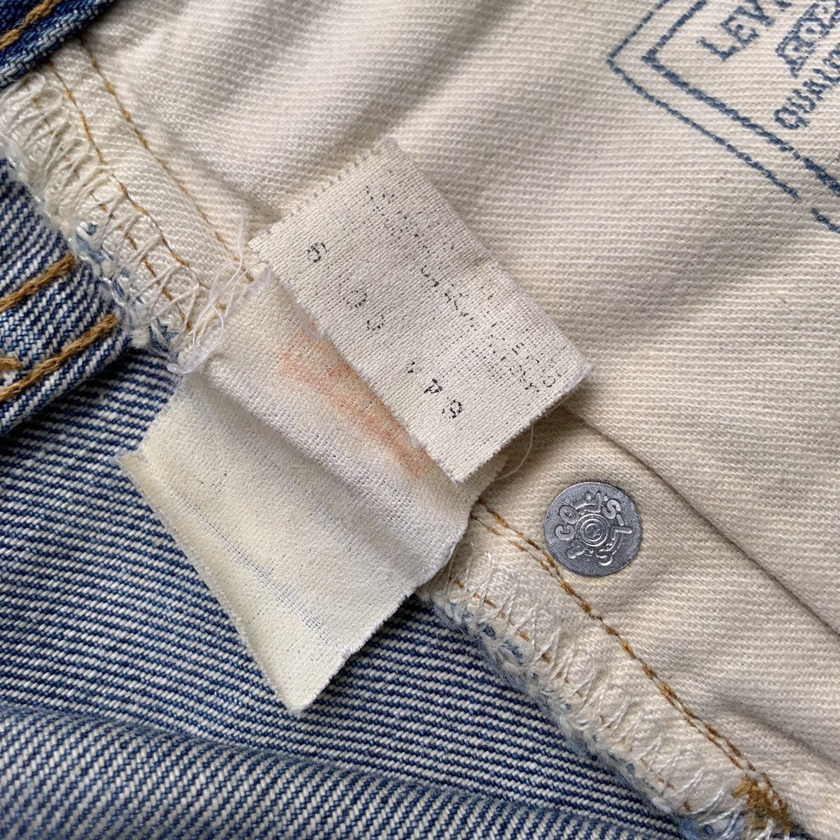 Levi's Vintage 90s Levis 501 Big E Selvedge Redline 555 Denim 31 Size US 31 - 18 Thumbnail