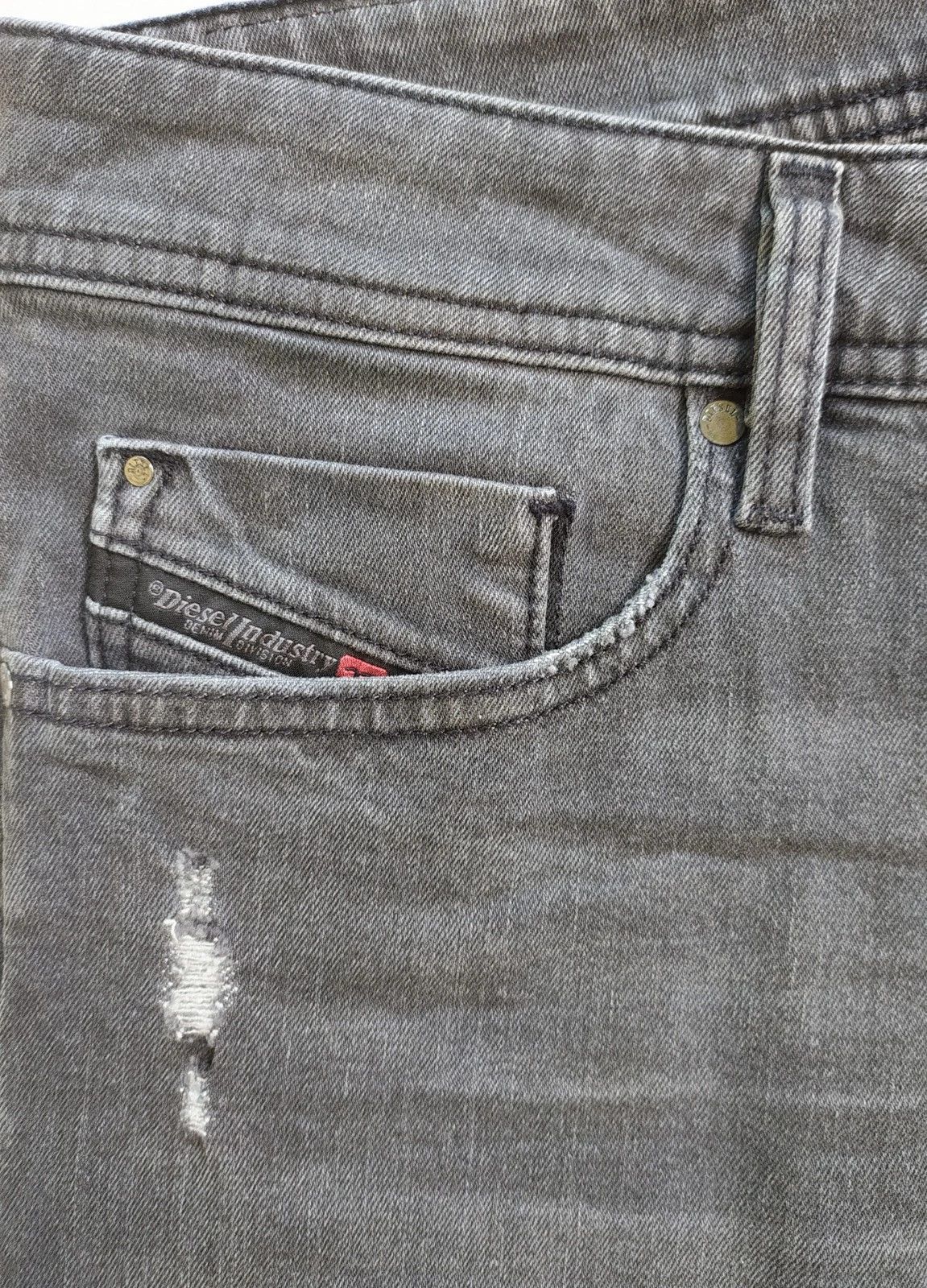 Diesel Diesel TROXER L.32 MENS JEANS SLTP/9997 Size US 36 / EU 52 - 4 Thumbnail