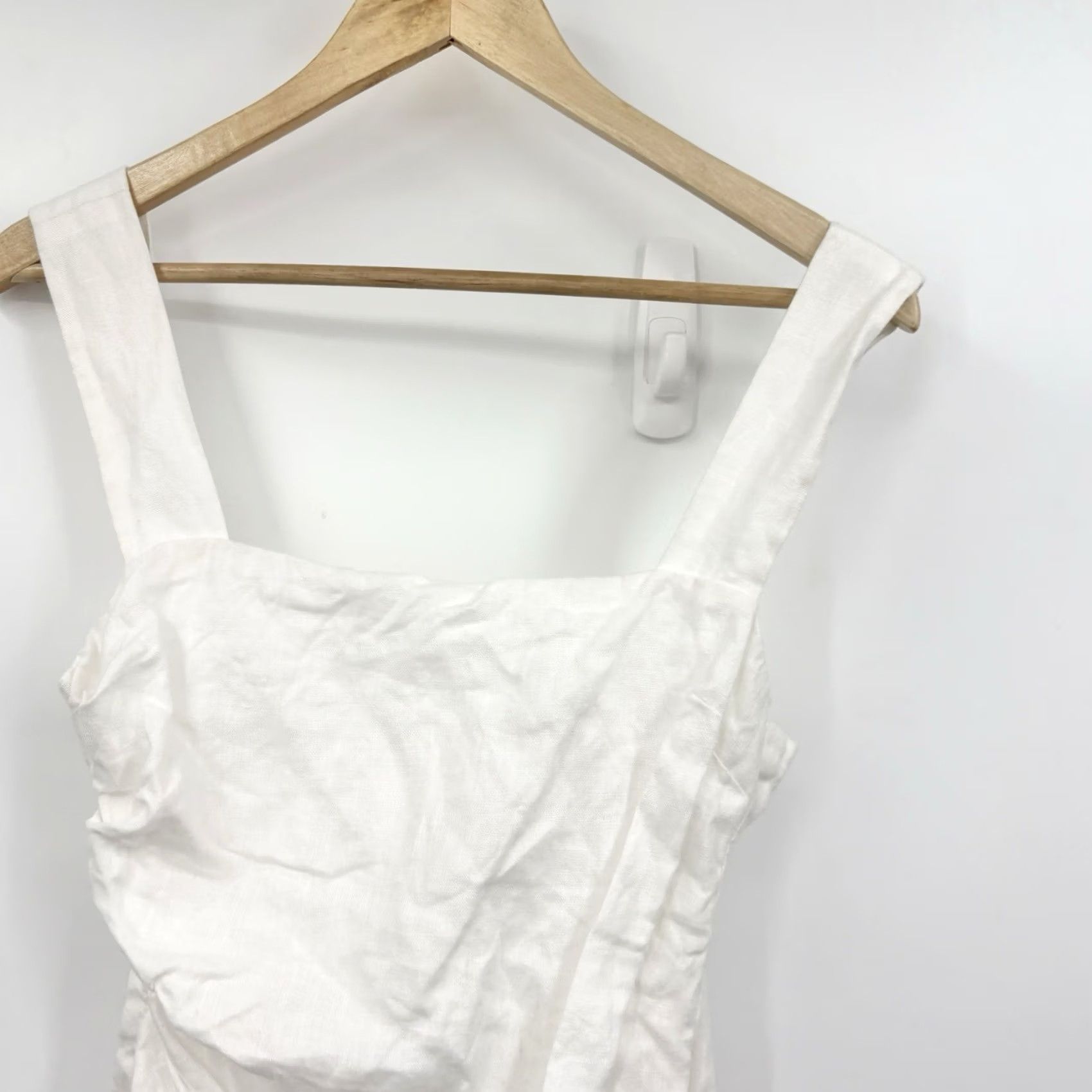 Reformation Reformation Linen Mini Dress 2 Coastal Capsule Beachy Boho Resort Size XS / US 0-2 / IT 36-38 - 3 Thumbnail