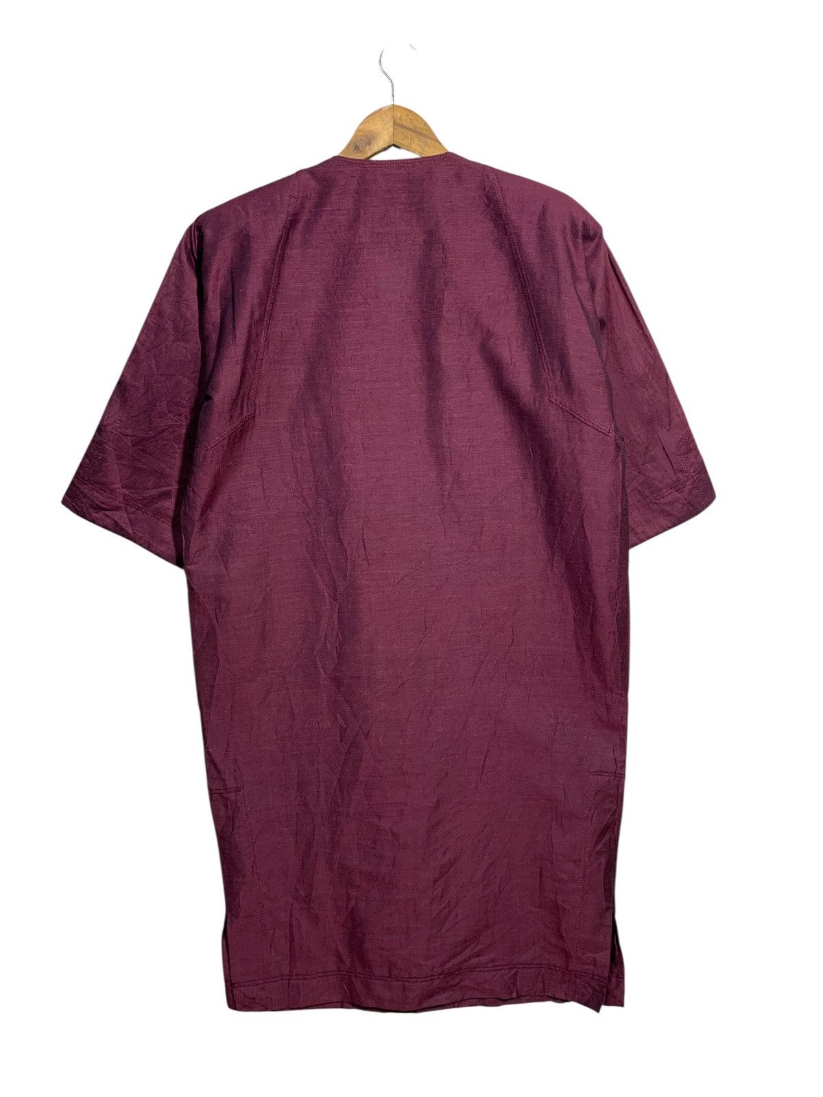 Thierry Mugler 🔥VTG THEIRRY MUGLER GOWN STYLE BURGUNDY Size M / US 6-8 / IT 42-44 - 4 Thumbnail