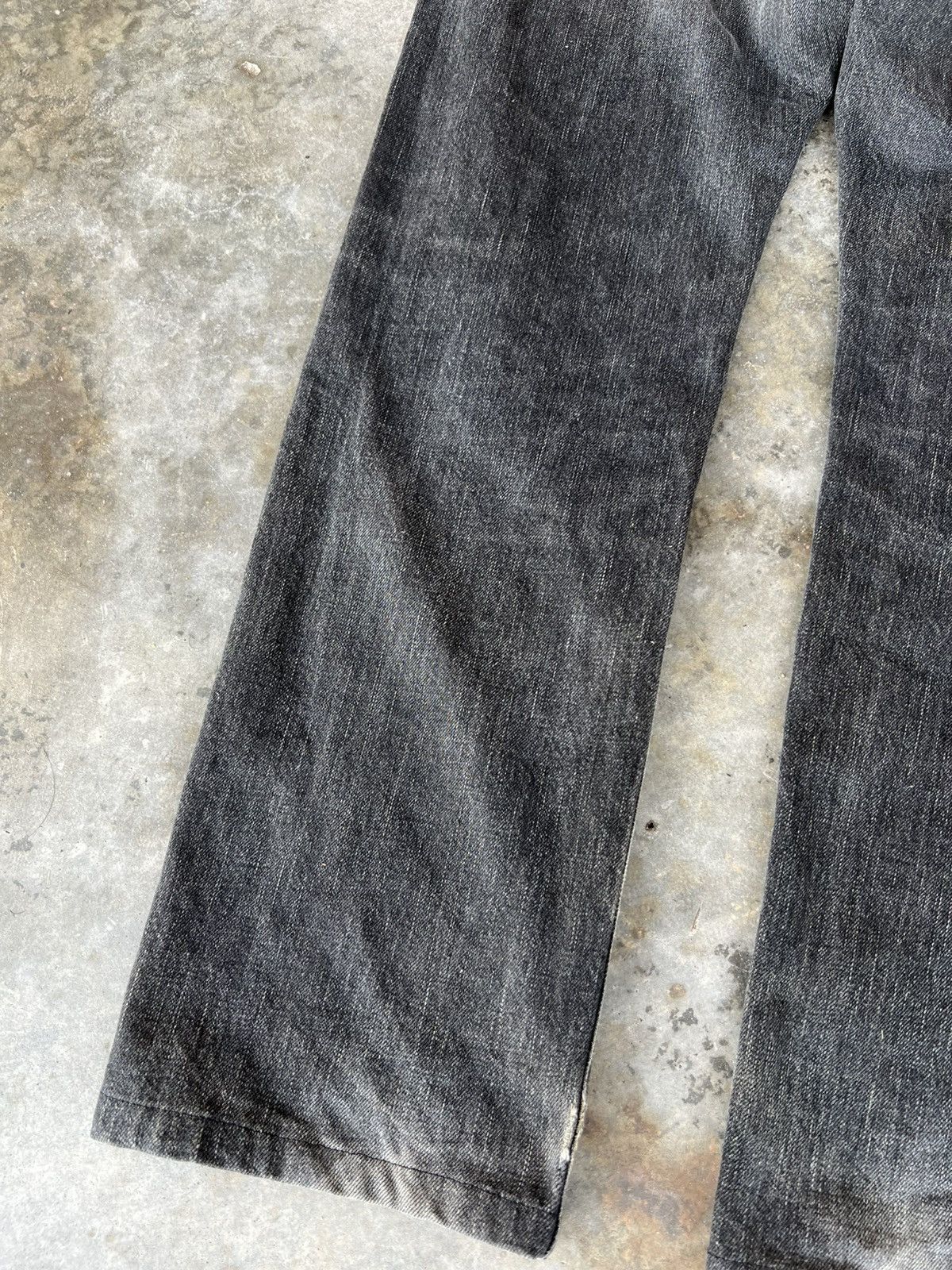 HRMTG × Japanese Brand × Jean HRM DISTRESS PATCHES SELVEDGE JEANS Size US 30 / EU 46 - 14 Thumbnail