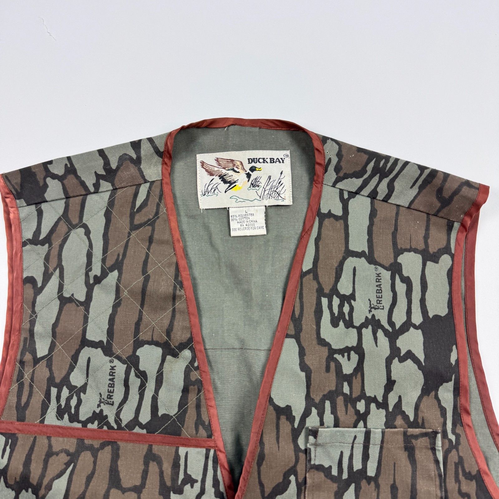 Vintage Vintage Trebark Camo Hunting Vest L Utility Duck Bay Size US L / EU 52-54 / 3 - 8 Thumbnail