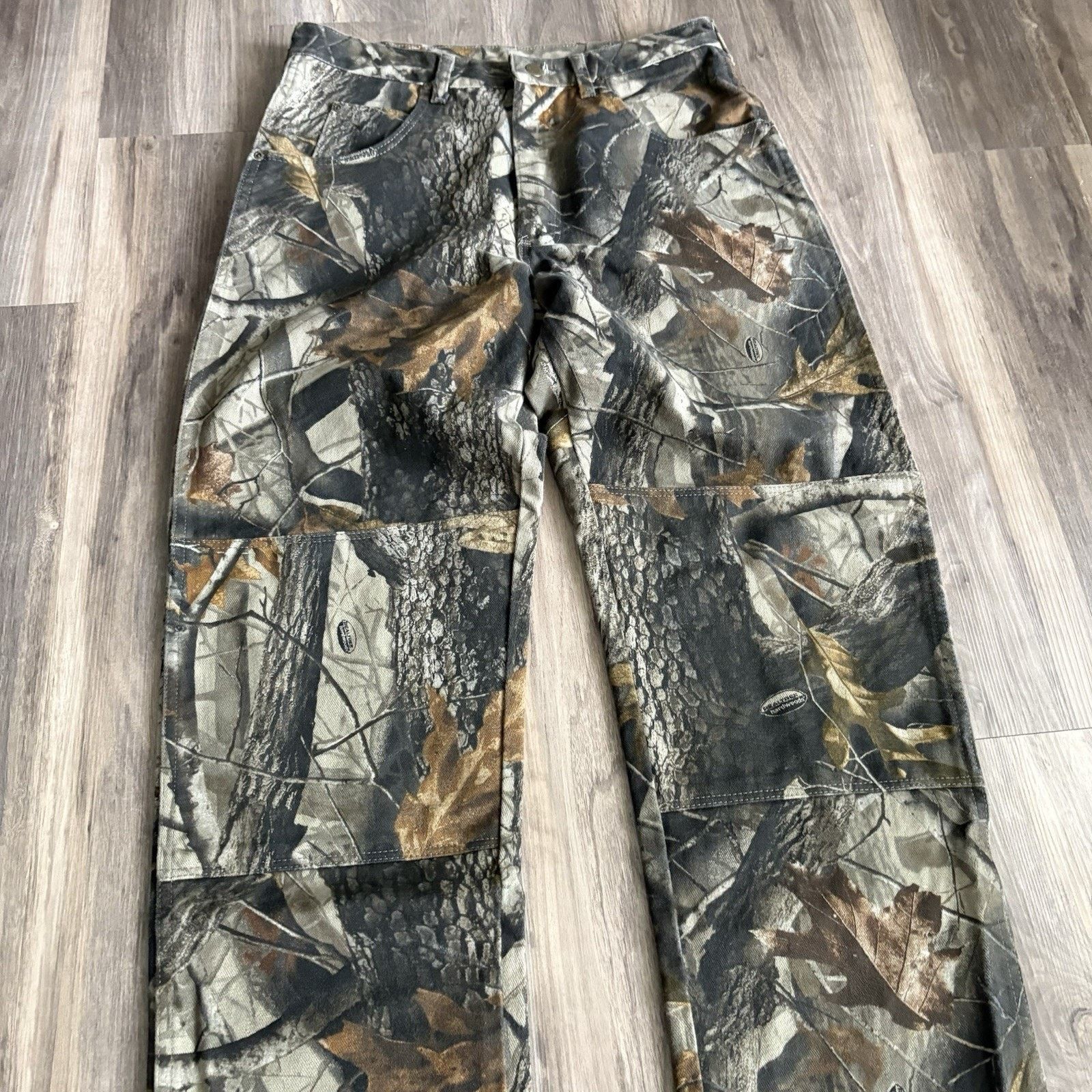 Vintage × Wrangler Vintage Realtree Camo Wrangler Double Knee Pants Size 32x32 Size US 32 / EU 48 - 2 Thumbnail