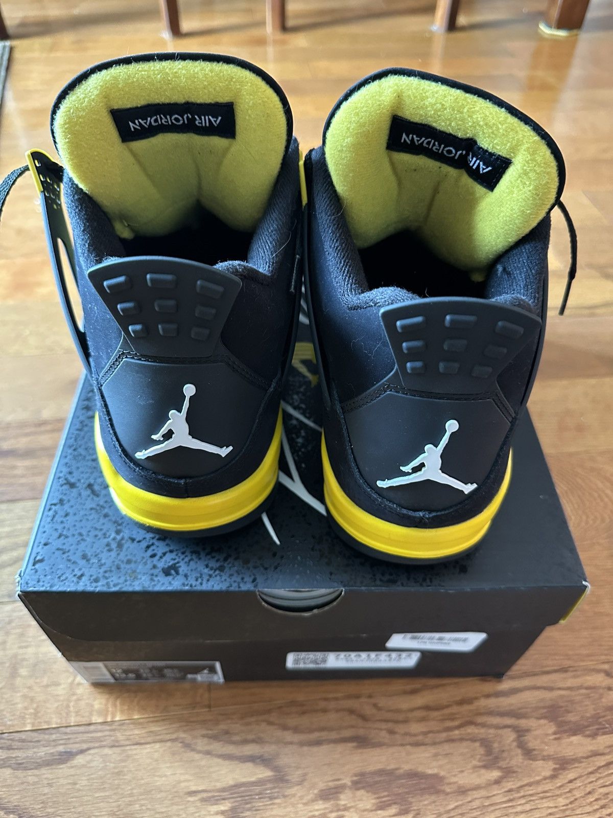 Nike Air Jordan 4 Thunder Size US 12 / EU 45 - 4 Thumbnail