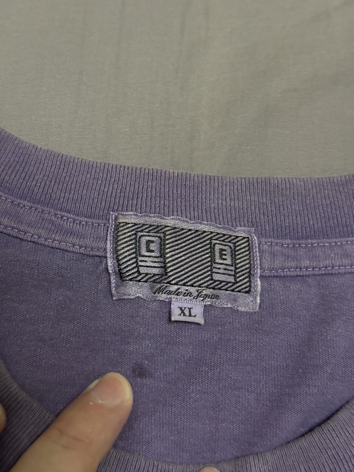 Cav Empt cavempt cav empt purple tee T-shirt Size US XL / EU 56 / 4 - 3 Thumbnail