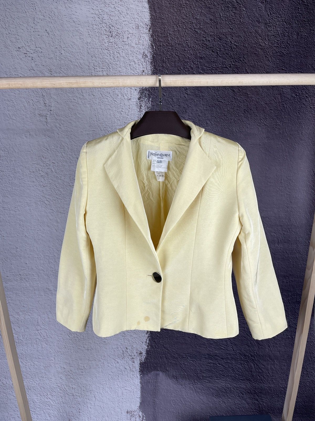 Other Yves Saint Laurent variation vintage made in France blazer Size L / US 10 / IT 46 - 1 Thumbnail