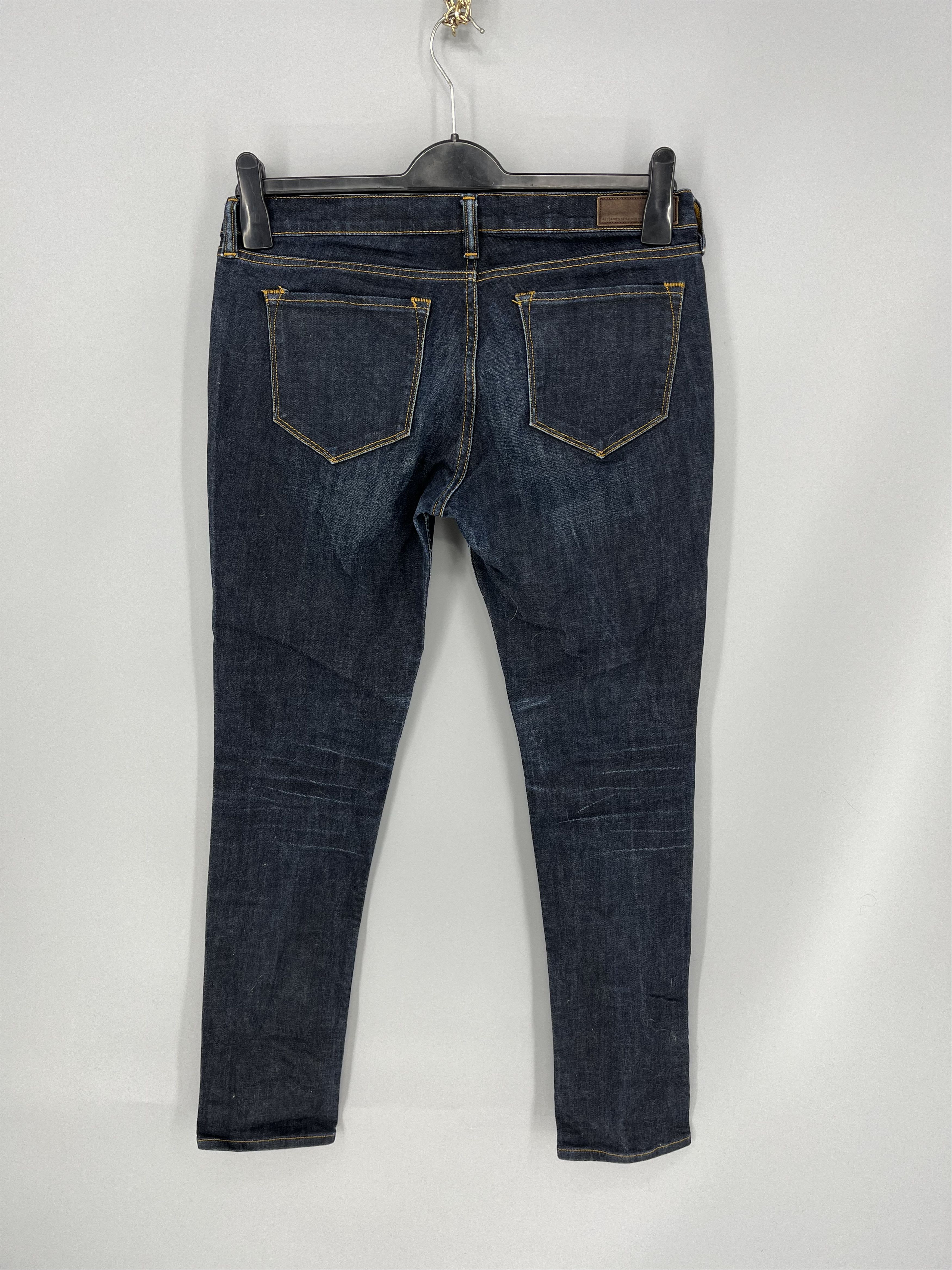 Allsaints Allsaints Rinse Skinny Runner mens jeans y2k luxury Size US 32 / EU 48 - 7 Thumbnail