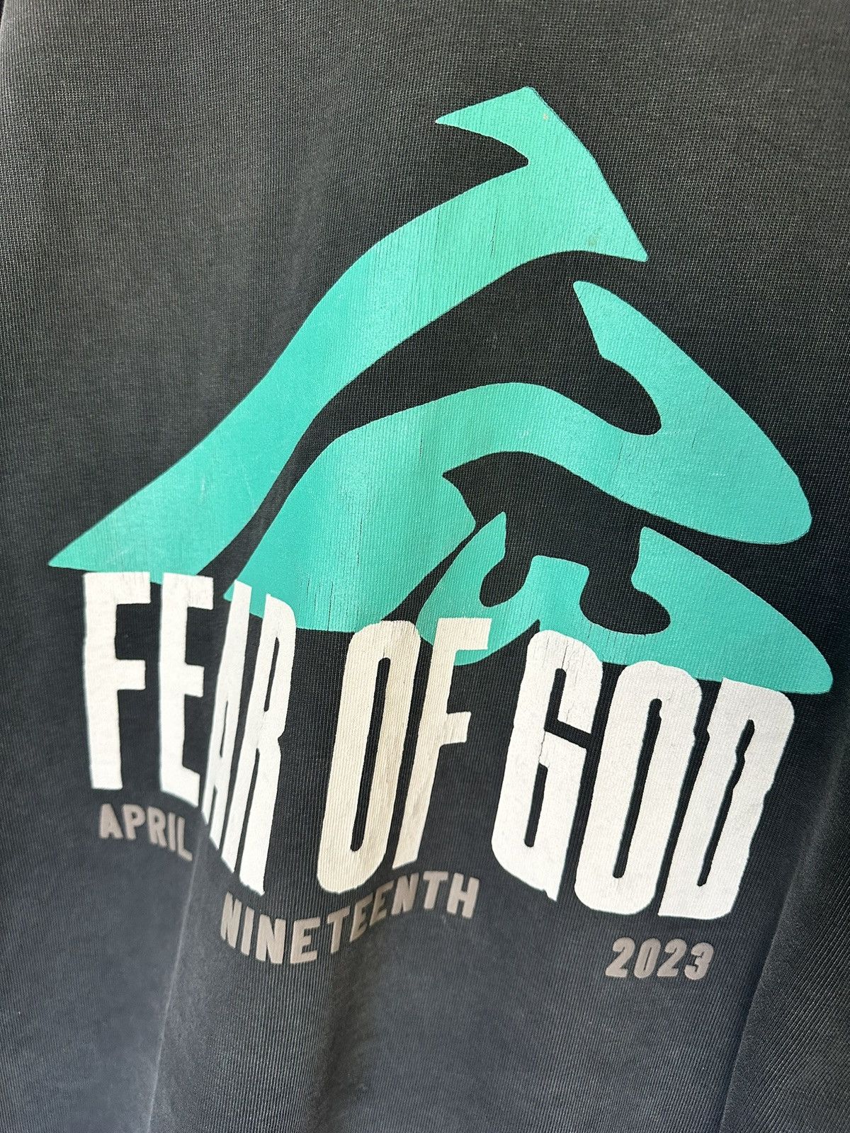 Fear of God Fear Of God x RRR 123 t-shirt Size US L / EU 52-54 / 3 - 2 Thumbnail