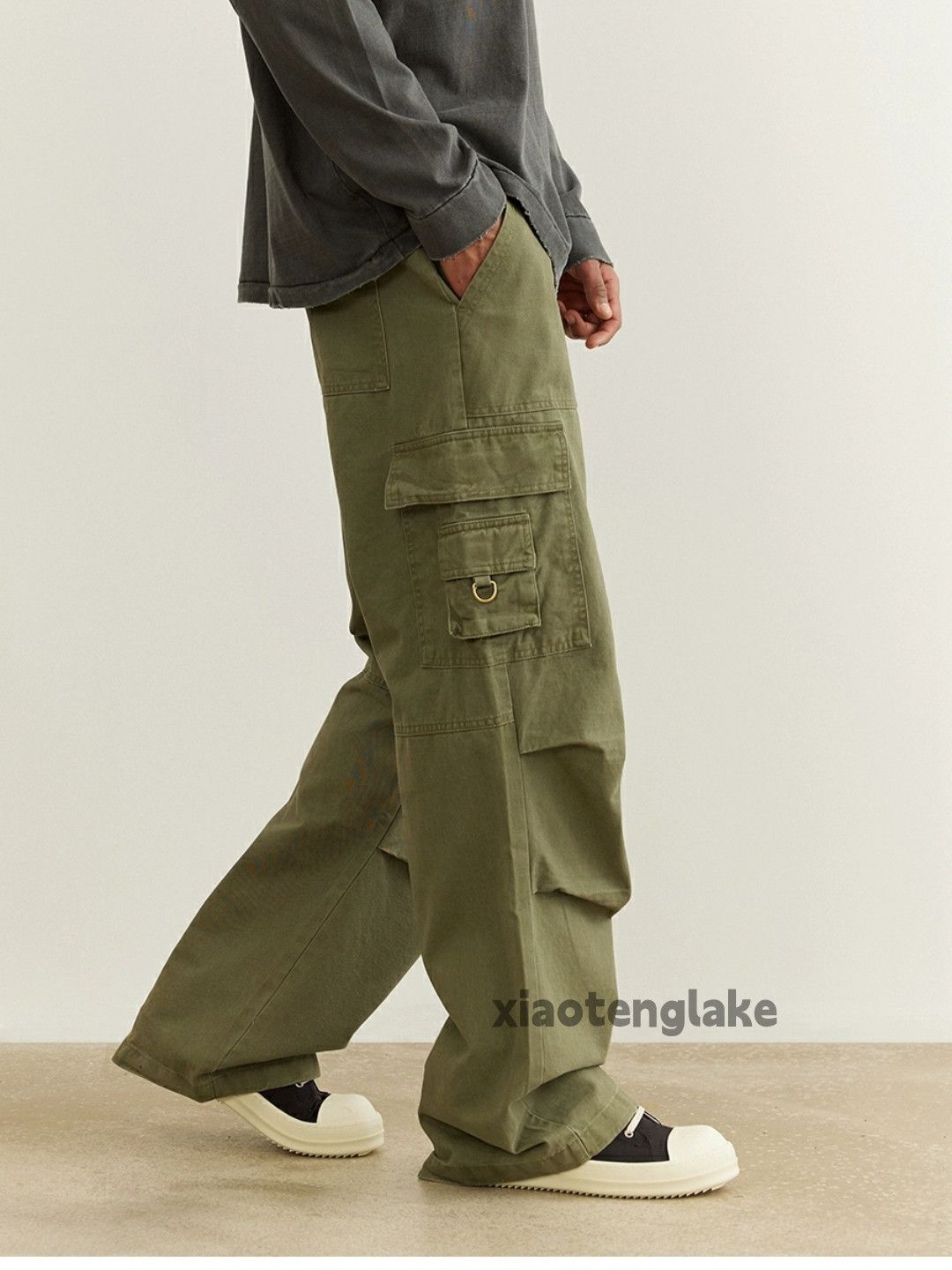 Designer × Japanese Brand × Vintage washed faded cleanfit yuppie utility outdoor cargo pants Size US 32 / EU 48 - 6 Thumbnail