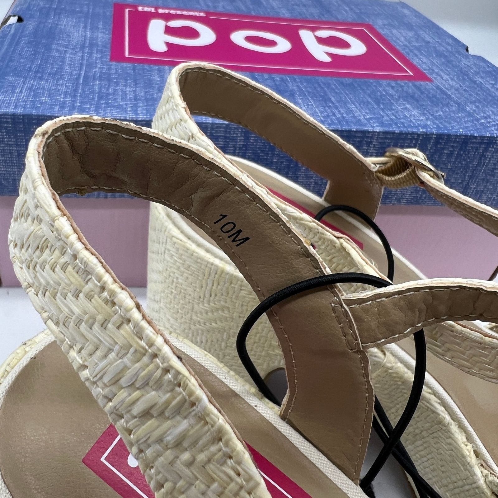 Other Pop Womens Applaud Heeled Sandals Natural Size US 10 / IT 40 - 5 Thumbnail