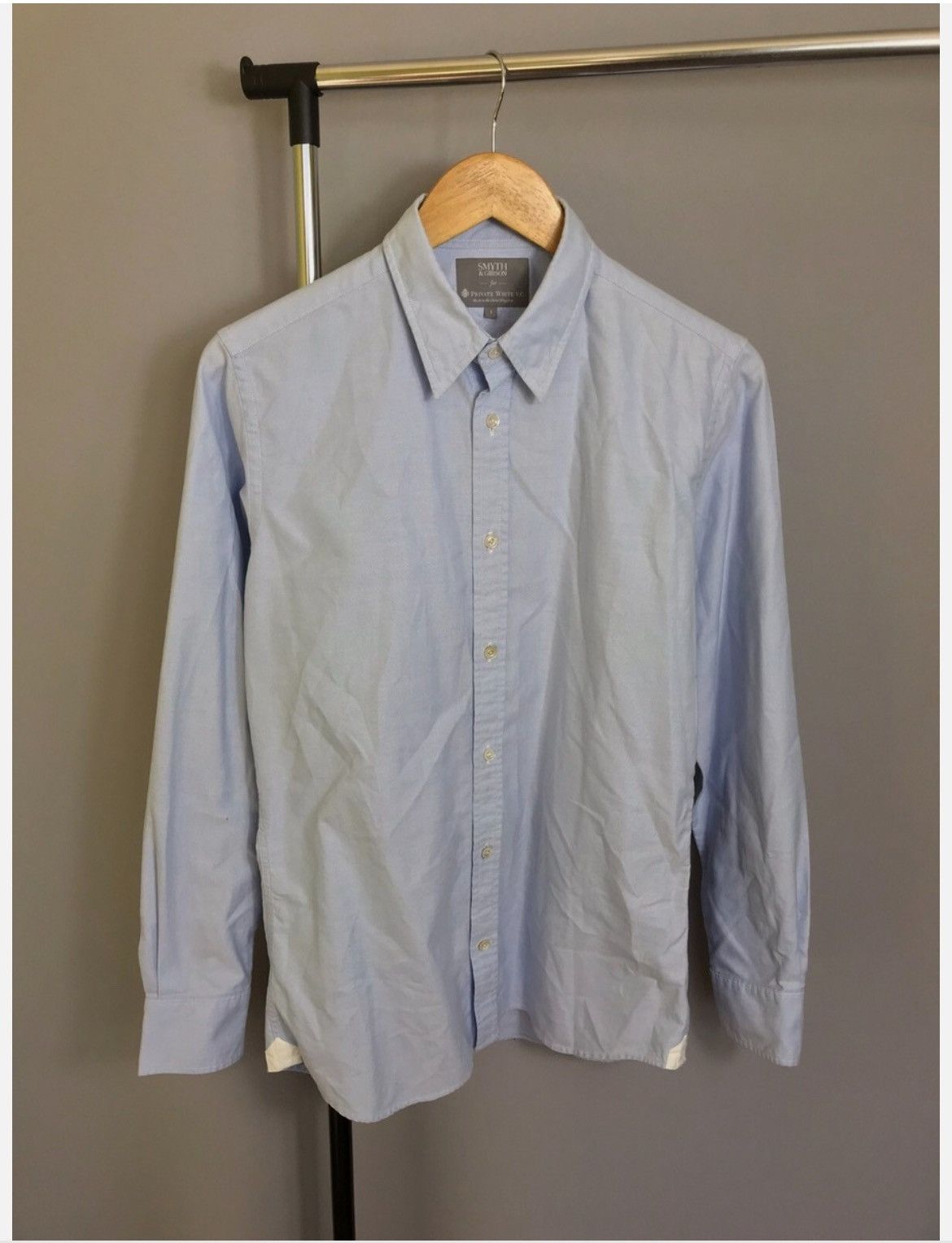 Private White V.C. Private White V.C. X Smyth & Gibson Button Down Shirt Luxury Size US S / EU 44-46 / 1 - 1 Thumbnail