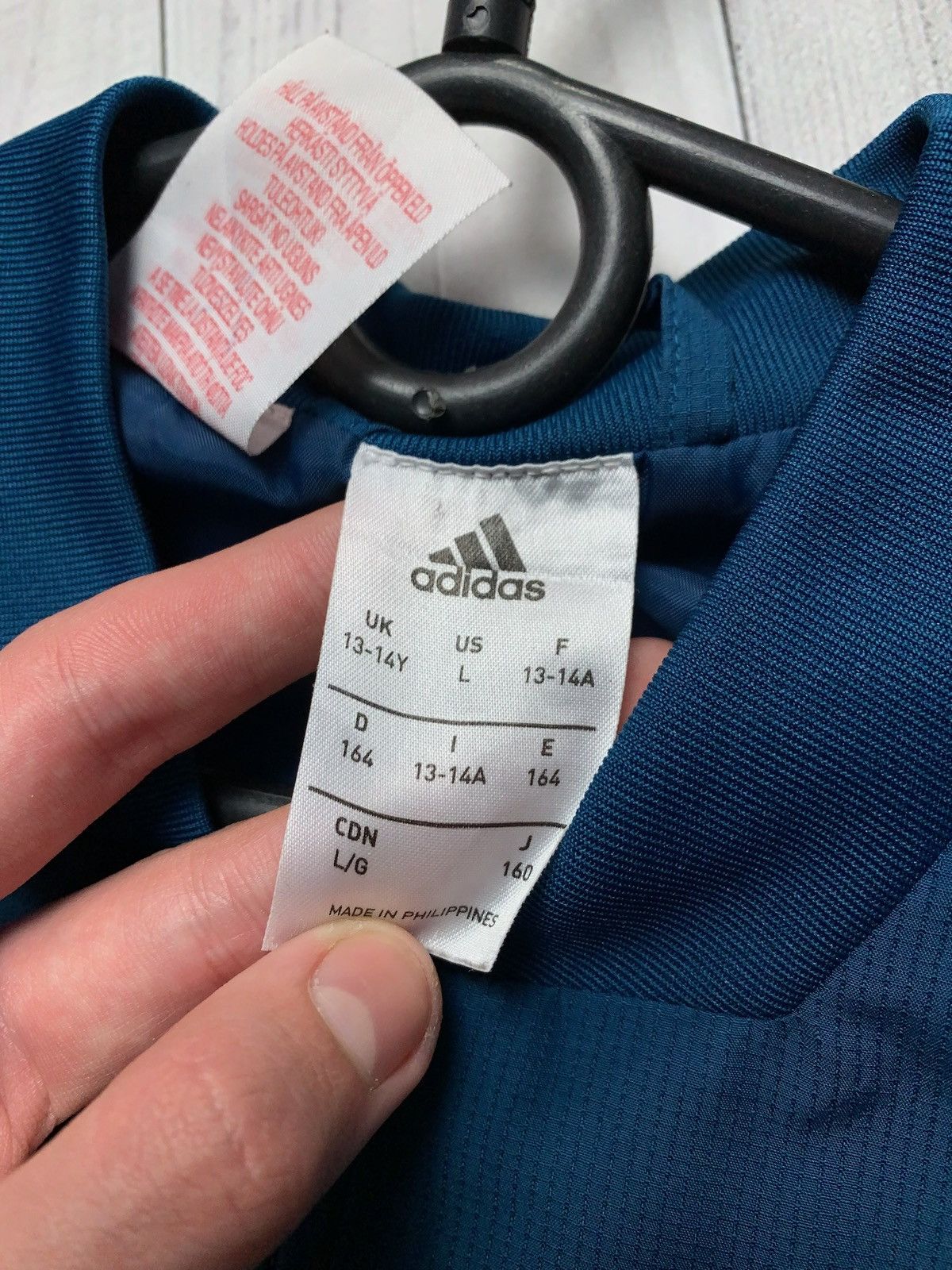 Adidas × Vintage Vintage Adidas Spain soccer jacket size Xs/S Size US XS / EU 42 / 0 - 3 Thumbnail