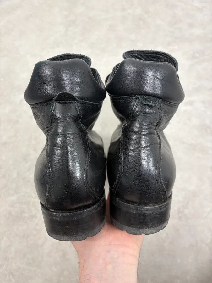 Dsquared2 2000s Dsquared2 Black Leather Hiking Boots Size US 11 / EU 44 - 8 Thumbnail