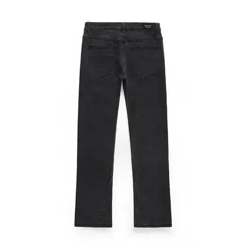 Jean Trendy retro street hip-hop distressed casual flared jeans Size US 32 / EU 48 - 2 Thumbnail