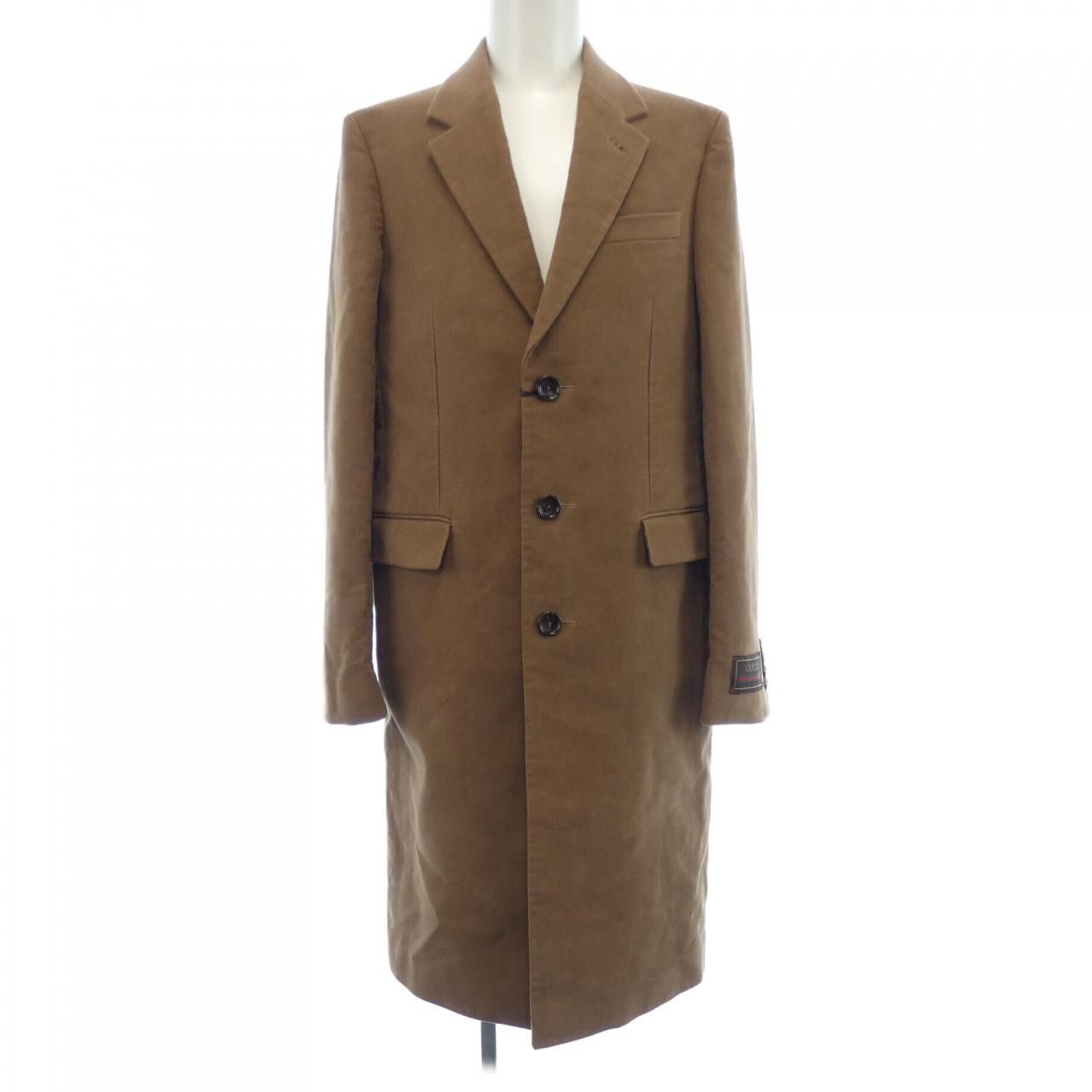 Gucci Gucci Gucci Wool Coat Others Outerwear 774538Z370C DUTY FREE for USA Size ONE SIZE - 1 Thumbnail