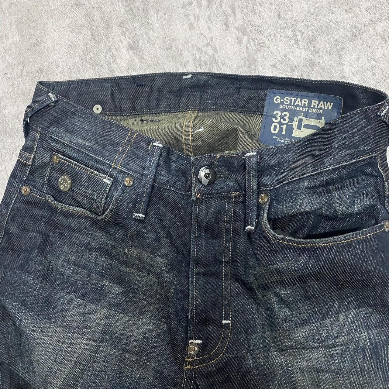 G-Star G Star RAW Jeans Pants Rock y2k 2000s Baggy straight Size US 27 - 5 Thumbnail