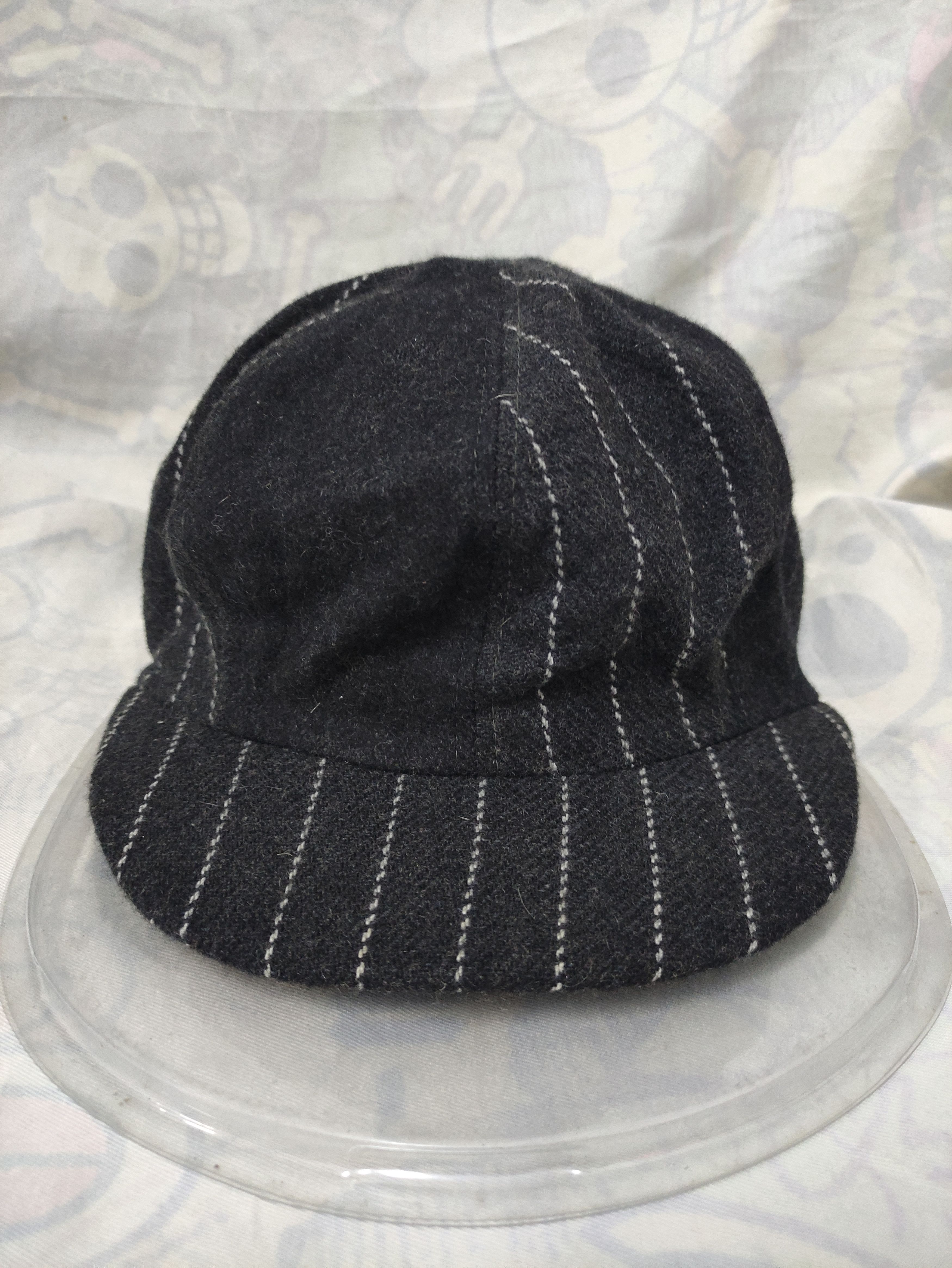 Japanese Brand OCTAVE PATCHWORK RETRO NEWSBOY WOOL CAP Size ONE SIZE - 7 Thumbnail