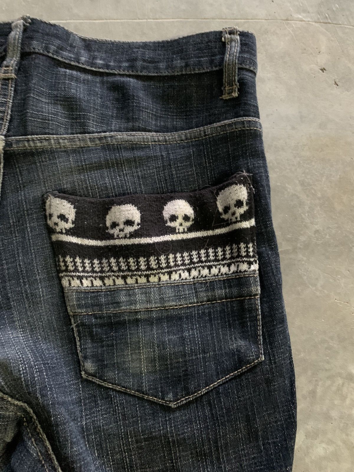 PPFM PPFM SHORT JEANS EXPERIMENTAL PUNK STYLE pleated/fold leg Size US 33 - 14 Thumbnail