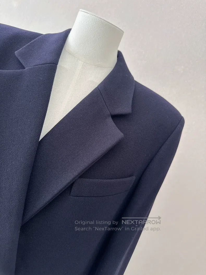 Valentino Valentino Dark blue wool coat Size M / US 6-8 / IT 42-44 - 4 Thumbnail