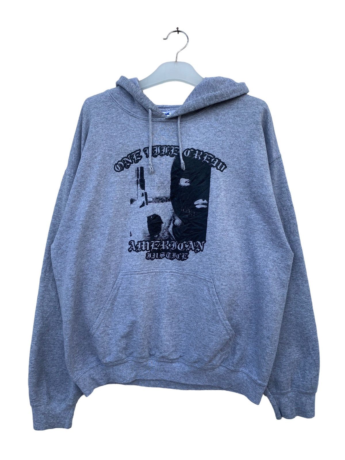 Band Tees × Vintage Vintage One Life Crew American Justice Size US L / EU 52-54 / 3 - 1 Thumbnail