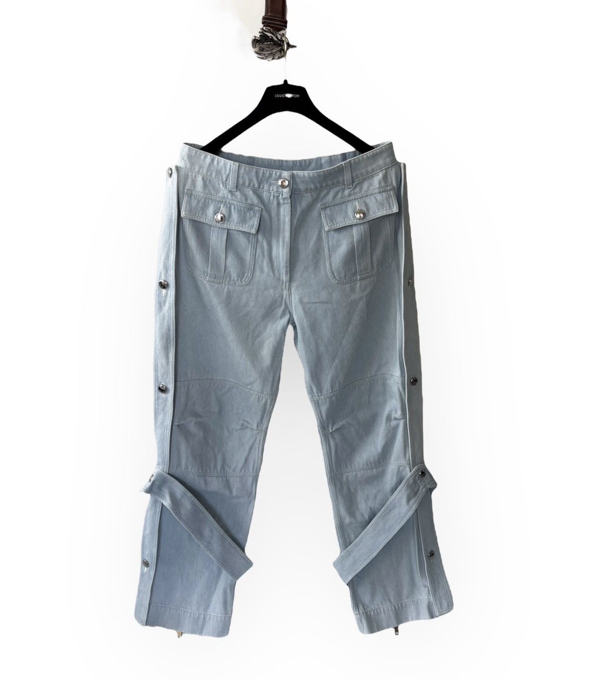Burberry Burberry Laces Denim Jeans Size 32" / US 10 / IT 46 - 1 Thumbnail