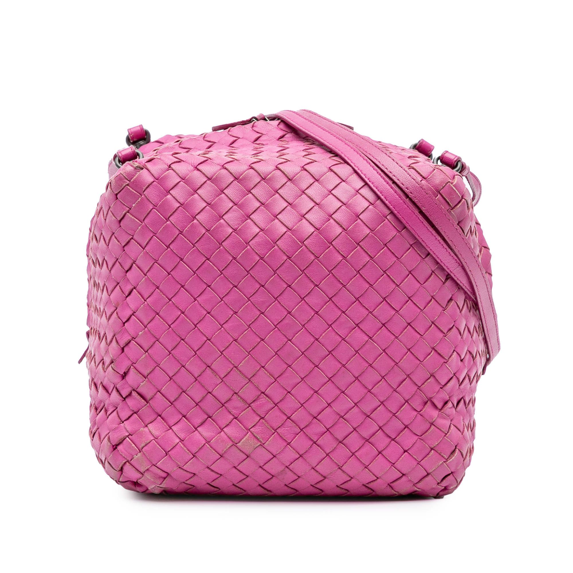Bottega Veneta Bottega Veneta Nappa Intrecciato Cube Crossbody Size ONE SIZE - 1 Thumbnail