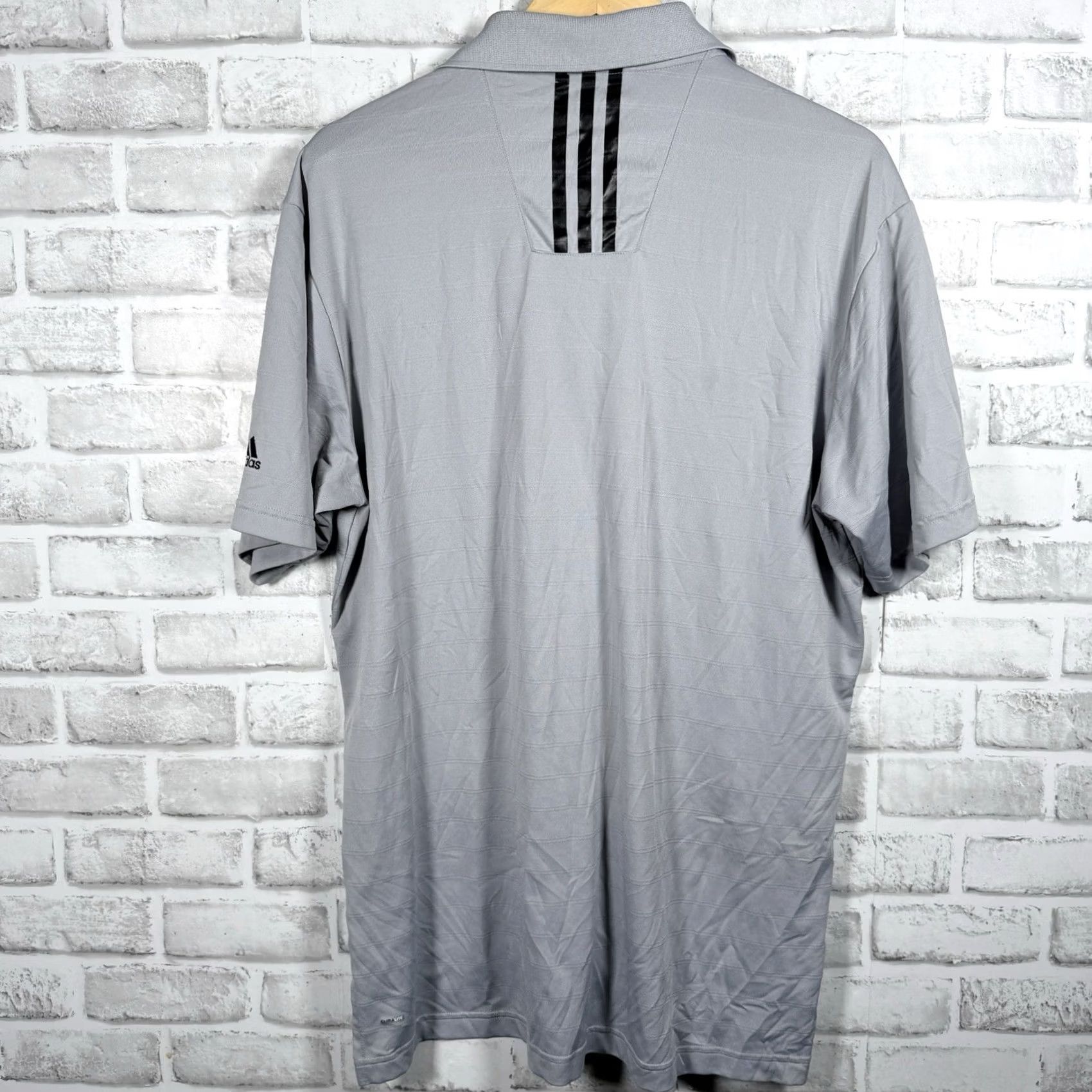 Adidas 2. Keywords: Includes "Adidas Climalite," "Gray," and "Polo Shirt" – highly relevant Size US M / EU 48-50 / 2 - 5 Thumbnail