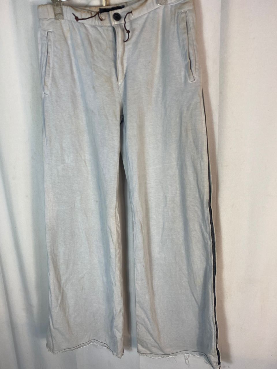 Attachment × Designer × Japanese Brand Unisex🔥 vintage attachment distressed baggy pants Size US 31 - 3 Thumbnail