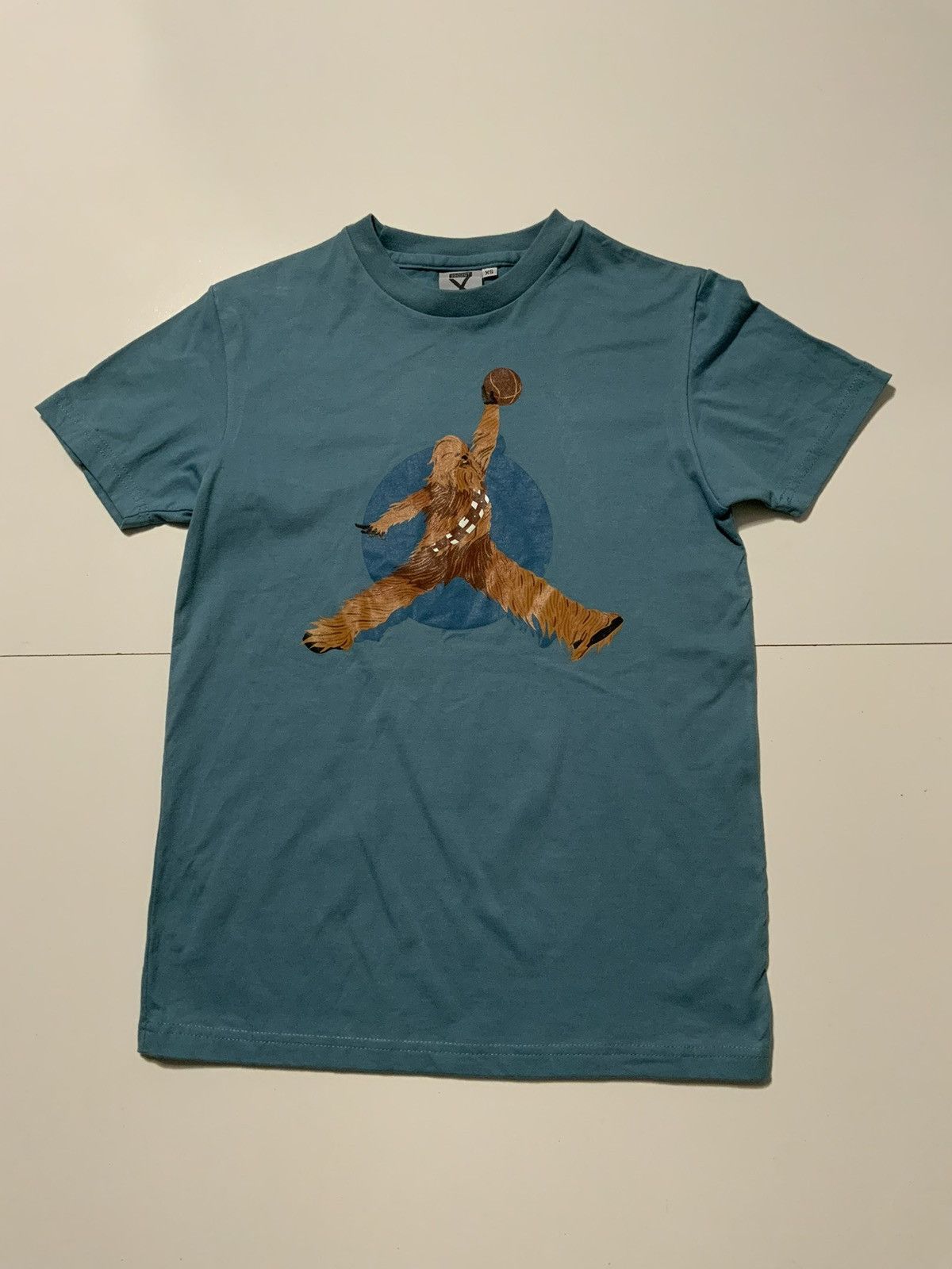 Star Wars Project X Spoofs Chewbacca Star Wars Jordan MJ Dunk T-Shirt Size US XS / EU 42 / 0 - 1 Thumbnail