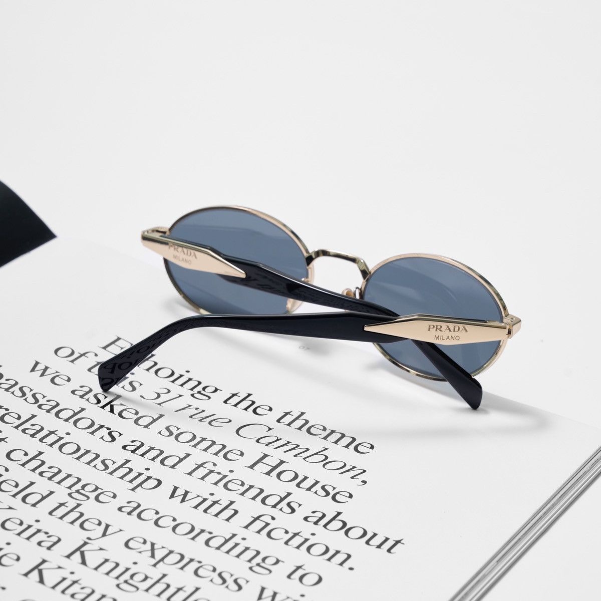 Prada PRADA 0PR 65ZS ZVN09T SUNGLASSES Size ONE SIZE - 7 Thumbnail