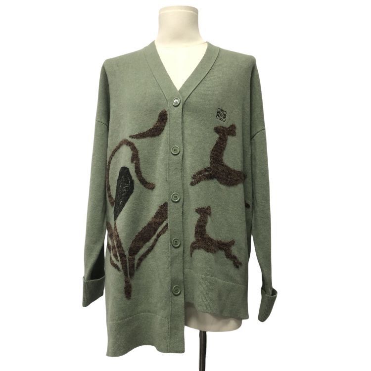 Loewe Loewe Deer Pattern Cardigan Size S Size US S / EU 44-46 / 1 - 1 Thumbnail