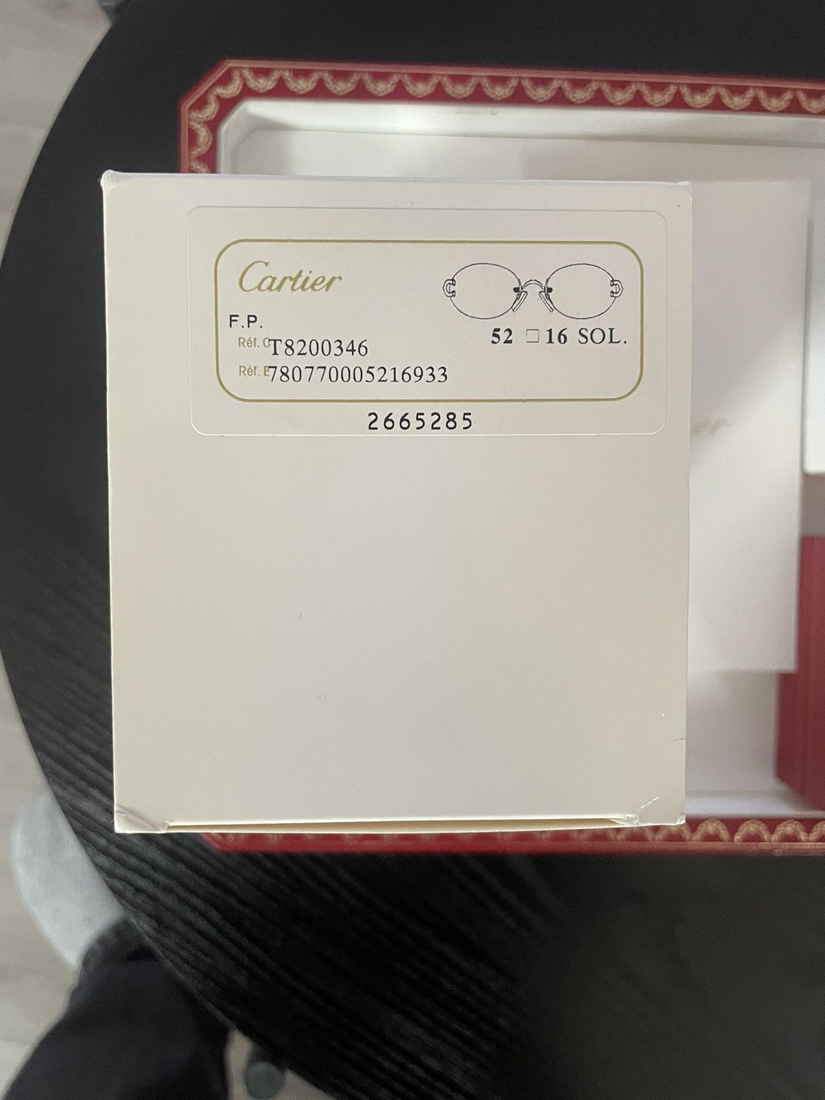 Cartier × Vintage Deadstock Vintage Cartier Scala Sunglasses (Full Set) Size ONE SIZE - 10 Thumbnail
