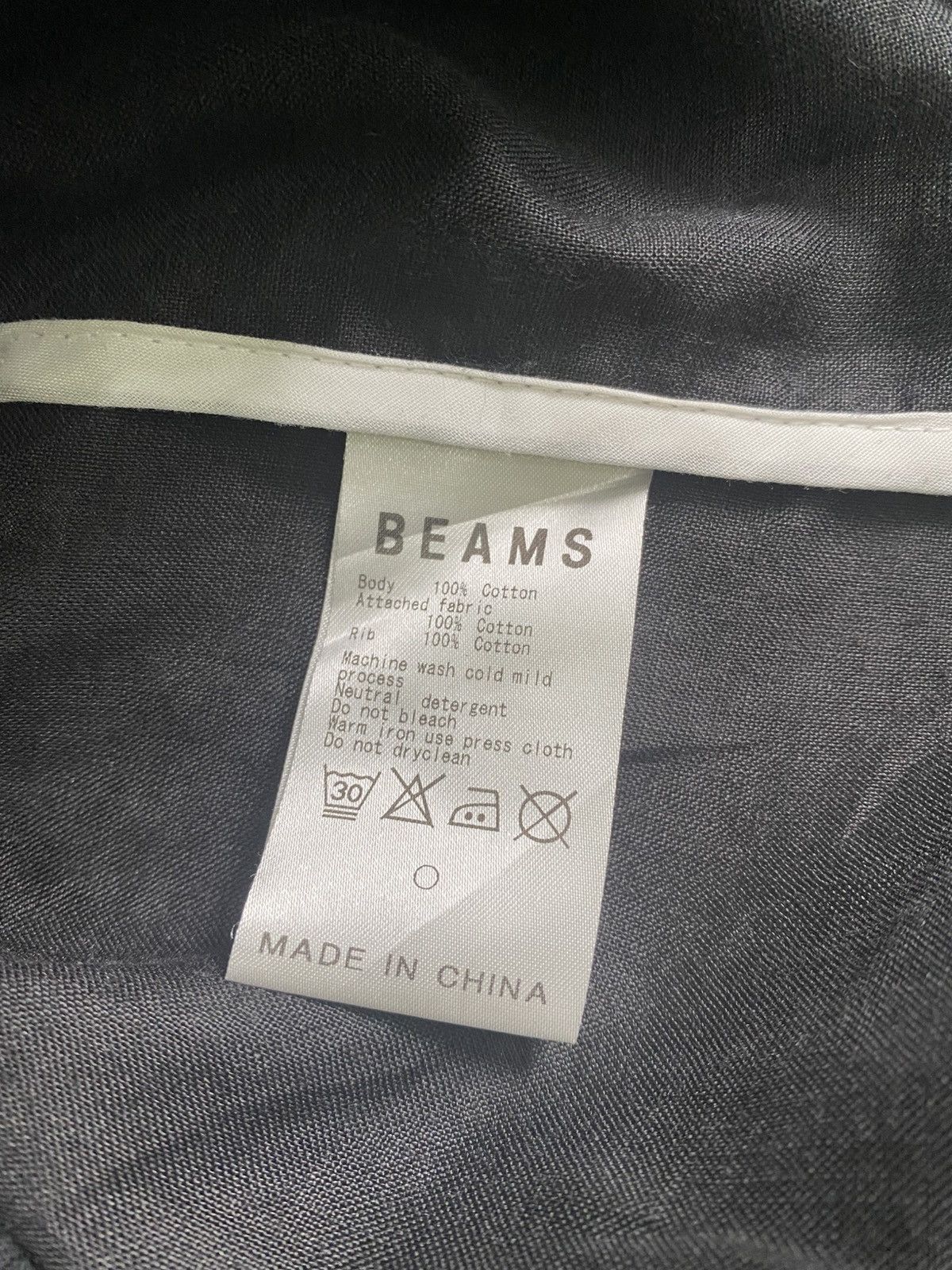 Beams Plus Vintage Beams style Big logo No 9 Bomber Shell Jacket Size US M / EU 48-50 / 2 - 8 Thumbnail