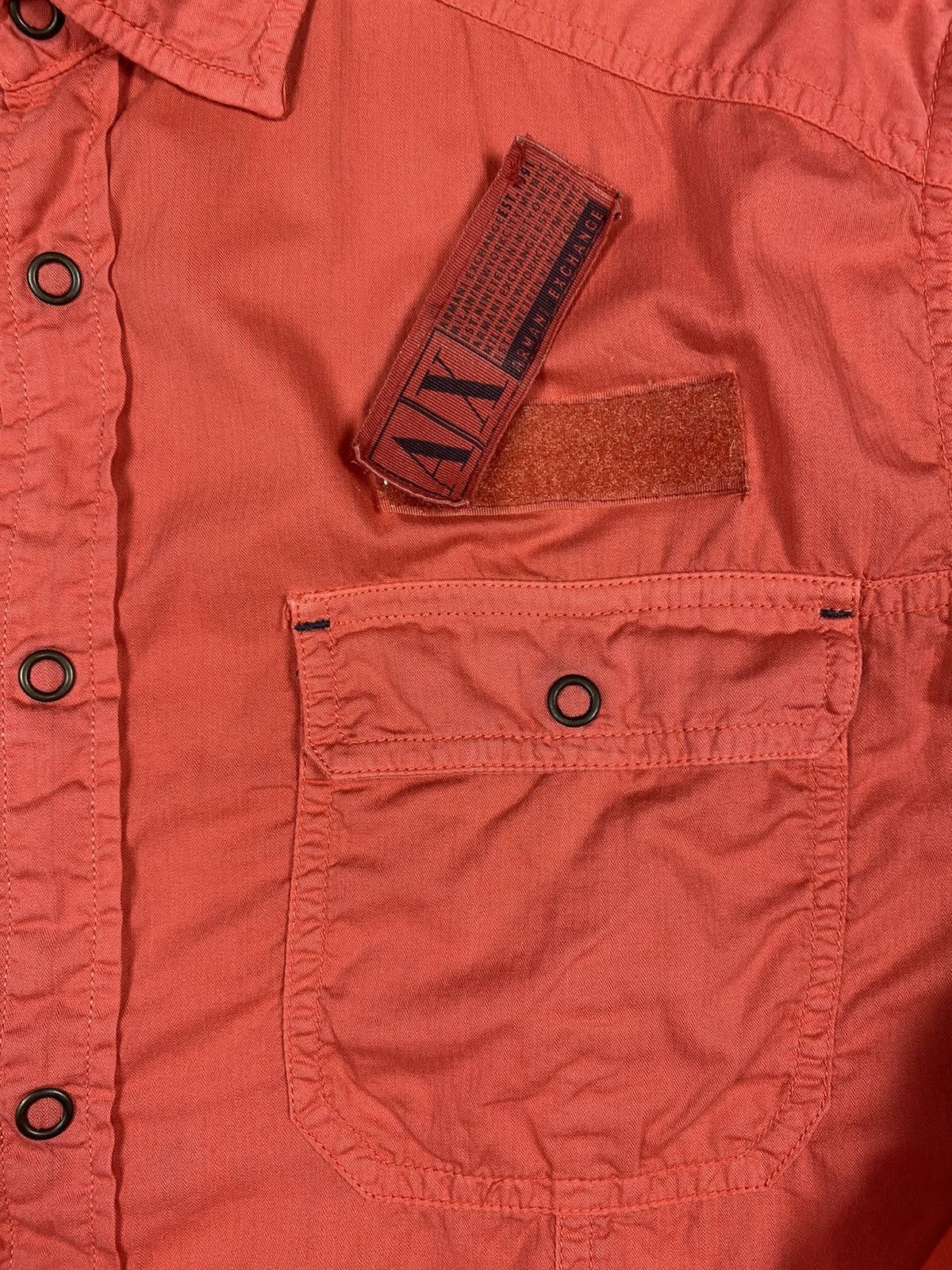 Armani Exchange × Designer Armani Exchange Designer Overshot Button Up Shirt Size US L / EU 52-54 / 3 - 9 Thumbnail