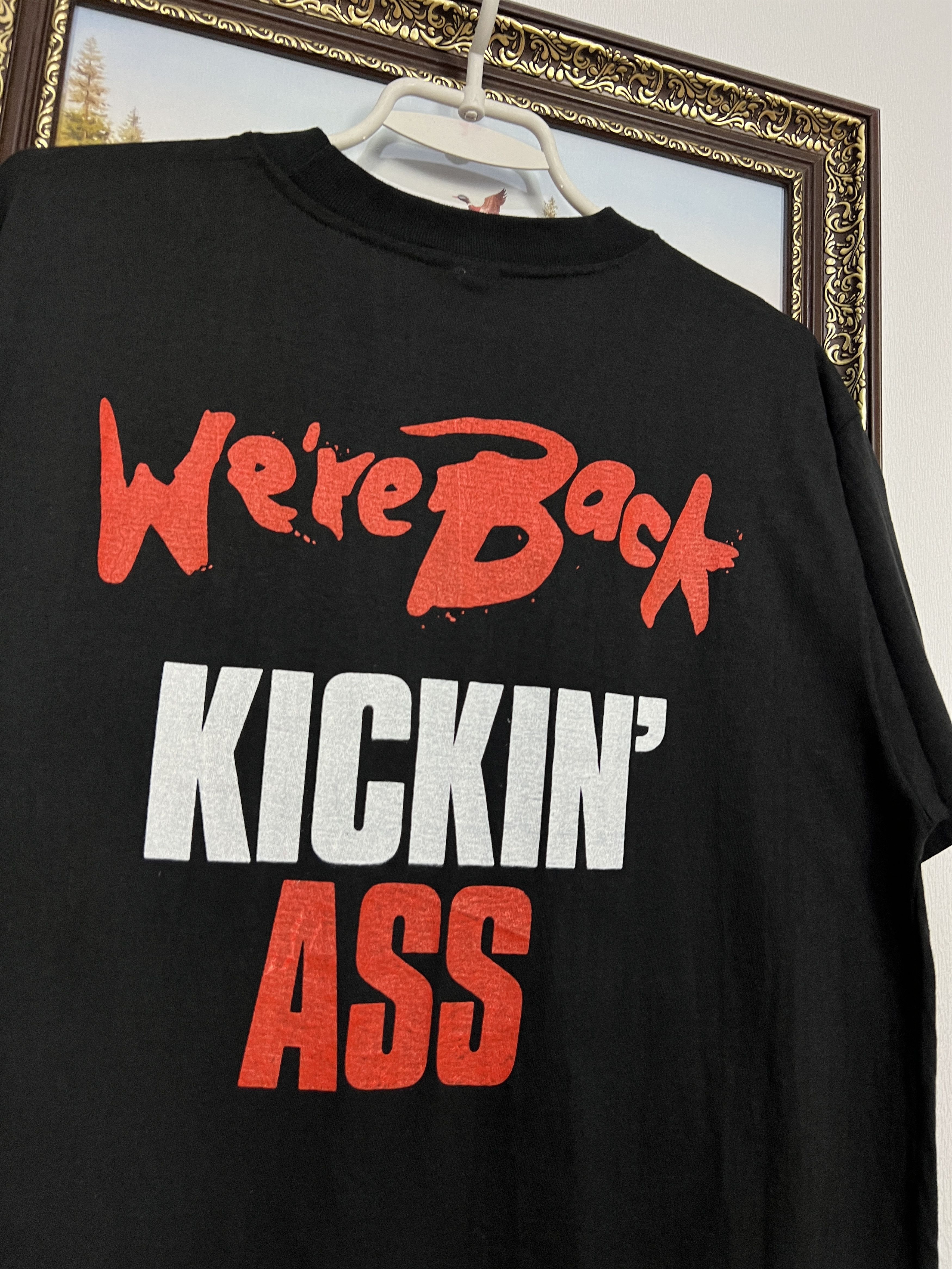 Vintage Bon Jovi The Brotherhood Tour Rock Band Shirt Tee Over Print Size US L / EU 52-54 / 3 - 10 Thumbnail