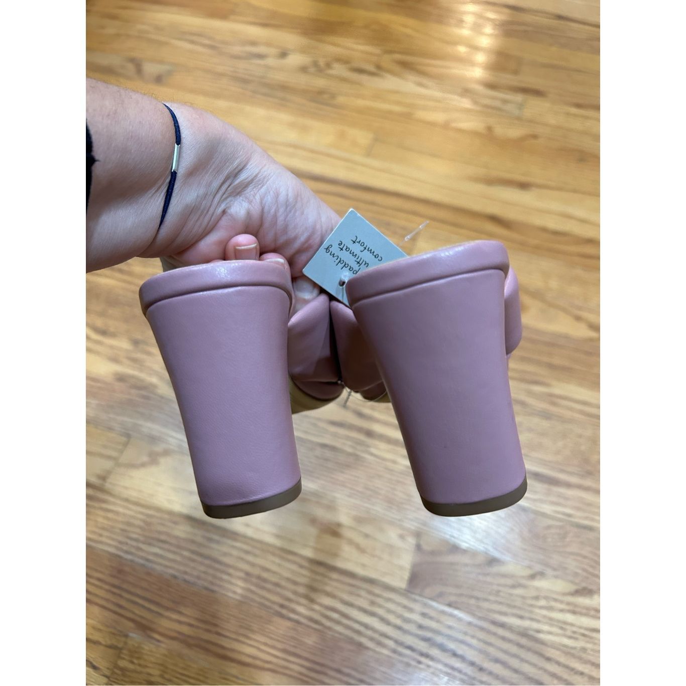 Other Women's Clementine Padded Crossband Mule Heels - A New Day™S Size US 7.5 / IT 37.5 - 4 Thumbnail
