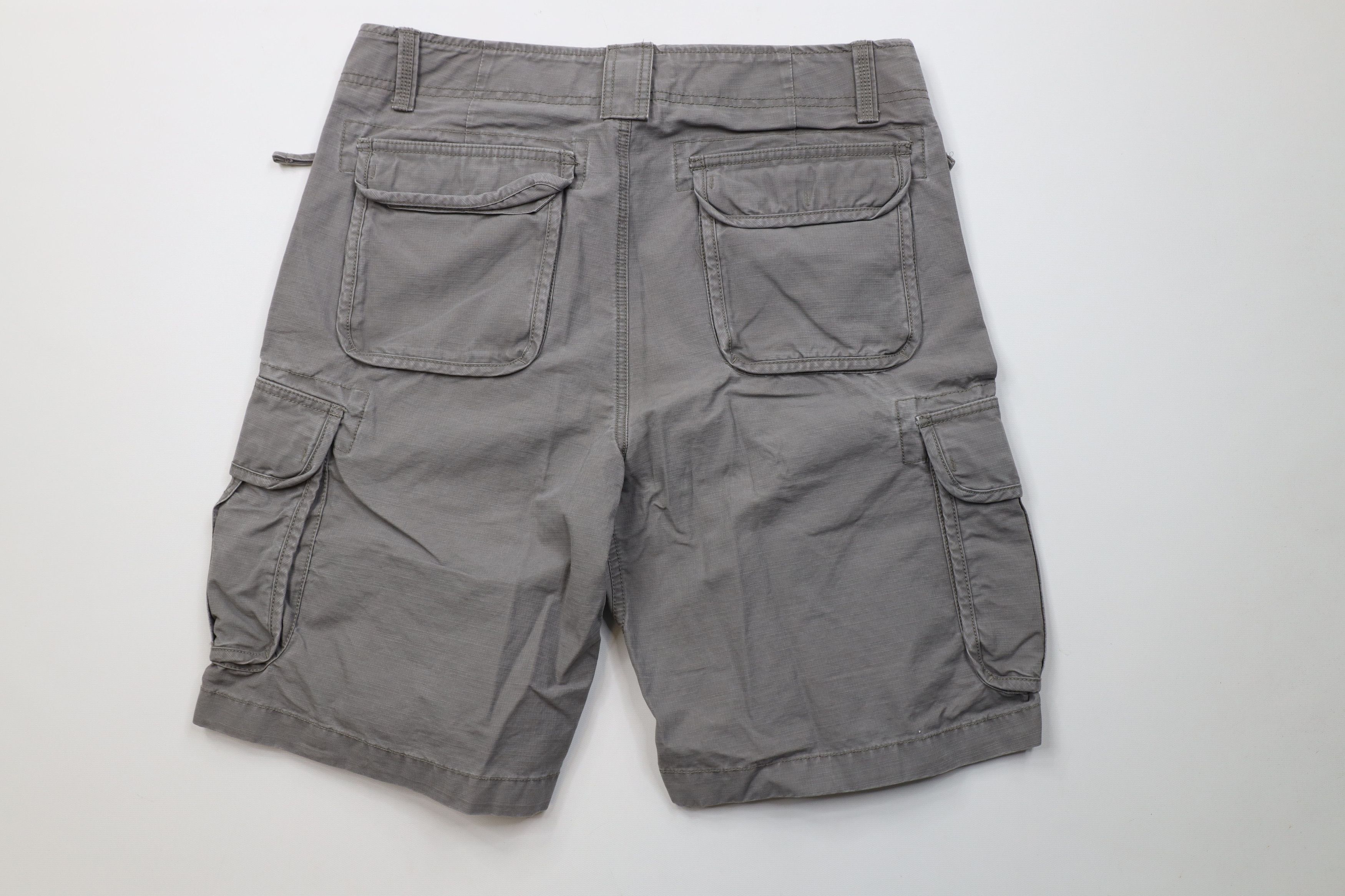 L.L. Bean Vintage LL Bean Heavyweight Trekking Cargo Shorts Cotton Size US 34 / EU 50 - 7 Thumbnail