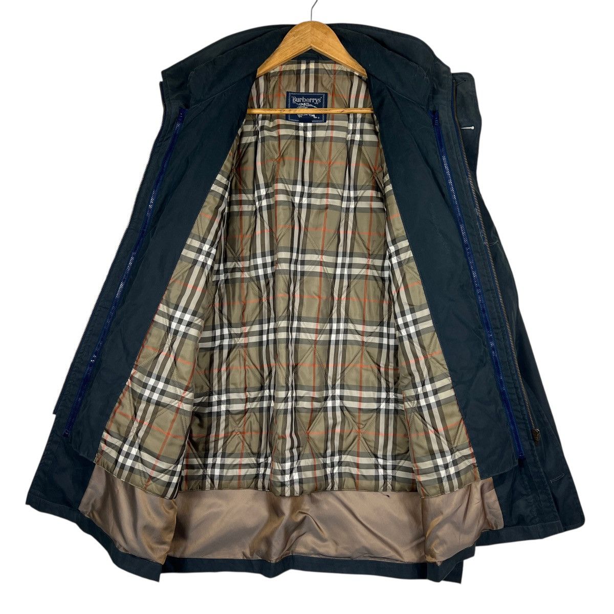 Burberry 🔥 BURBERRYS INSULATED NOVACHECK LINER COAT JACKET Size US L / EU 52-54 / 3 - 7 Thumbnail