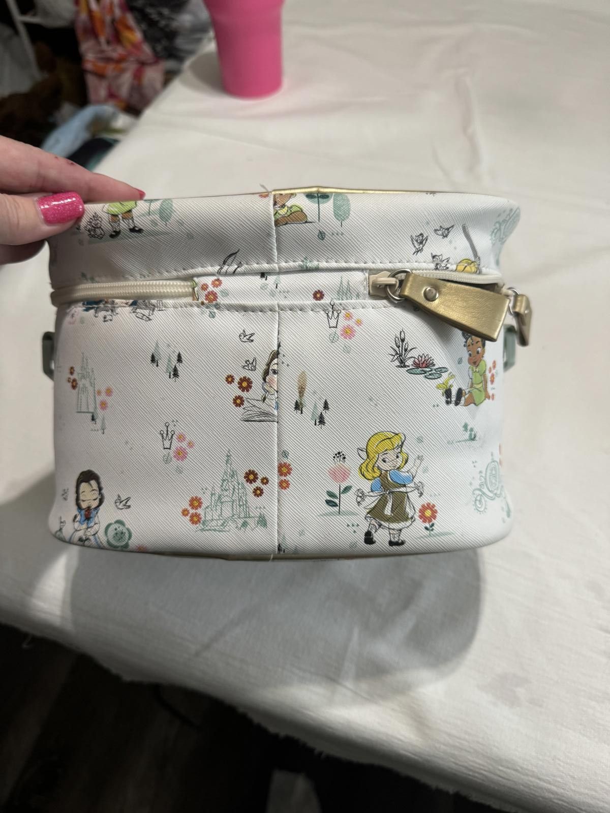 Disney Disney Princesses Cosmetic Bag with Unique Character Designs Size ONE SIZE - 7 Thumbnail