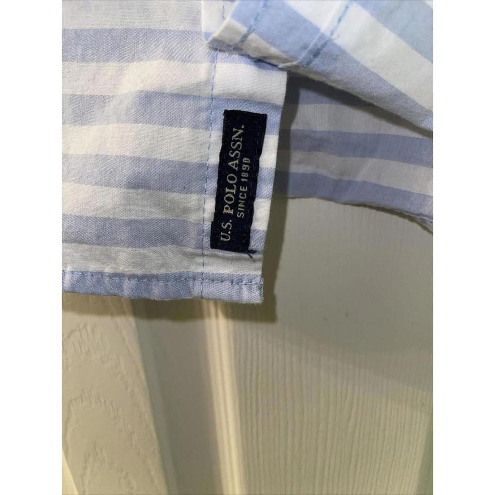 Other U.S. Polo Assn. Colorblock Kids Shirt - Striped Short Sleeve Size ONE SIZE - 3 Thumbnail